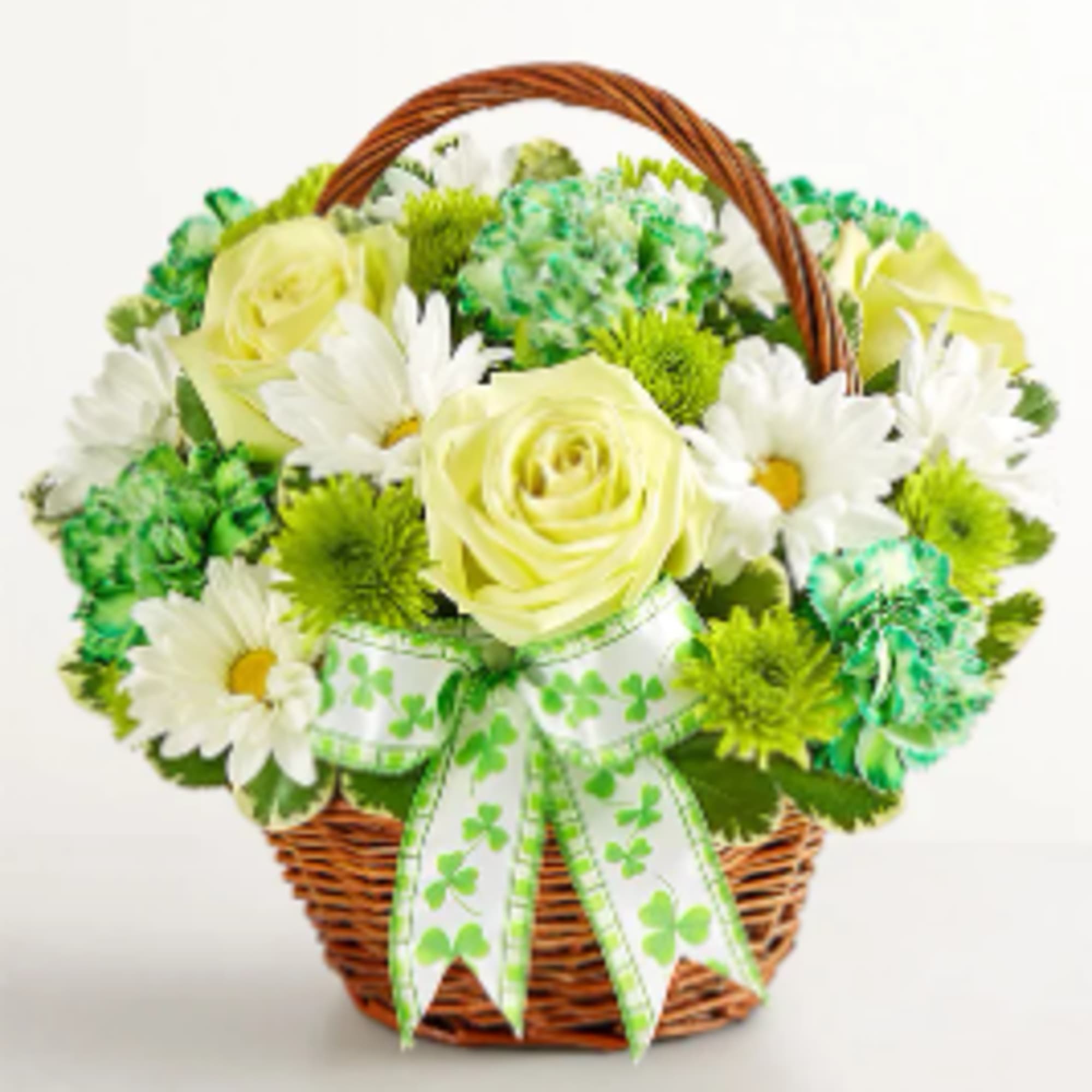The Irish countryside comes alive in our charming St. Patrick&rsquo;s Day arrangement