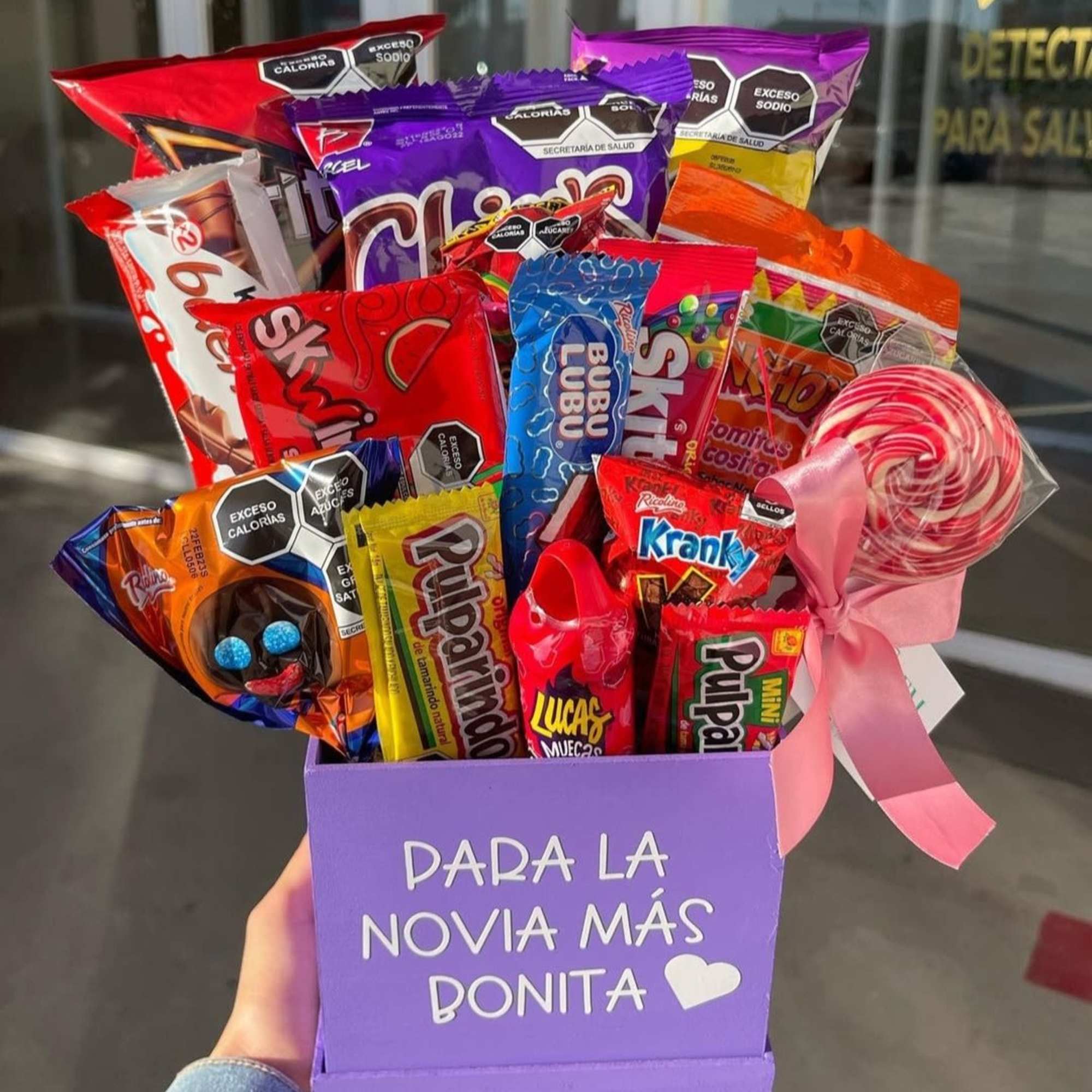 Mexican or American candy box