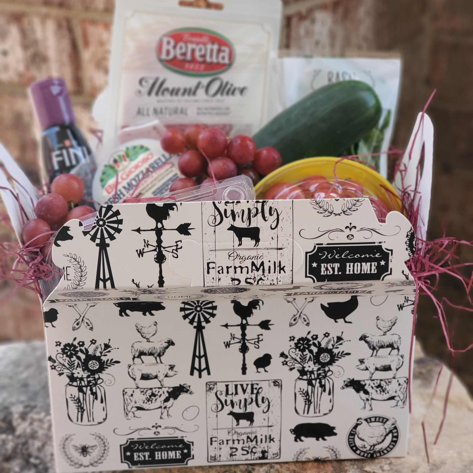 Fresh from the Farmer's Market, treat someone special to a delicious Caprese