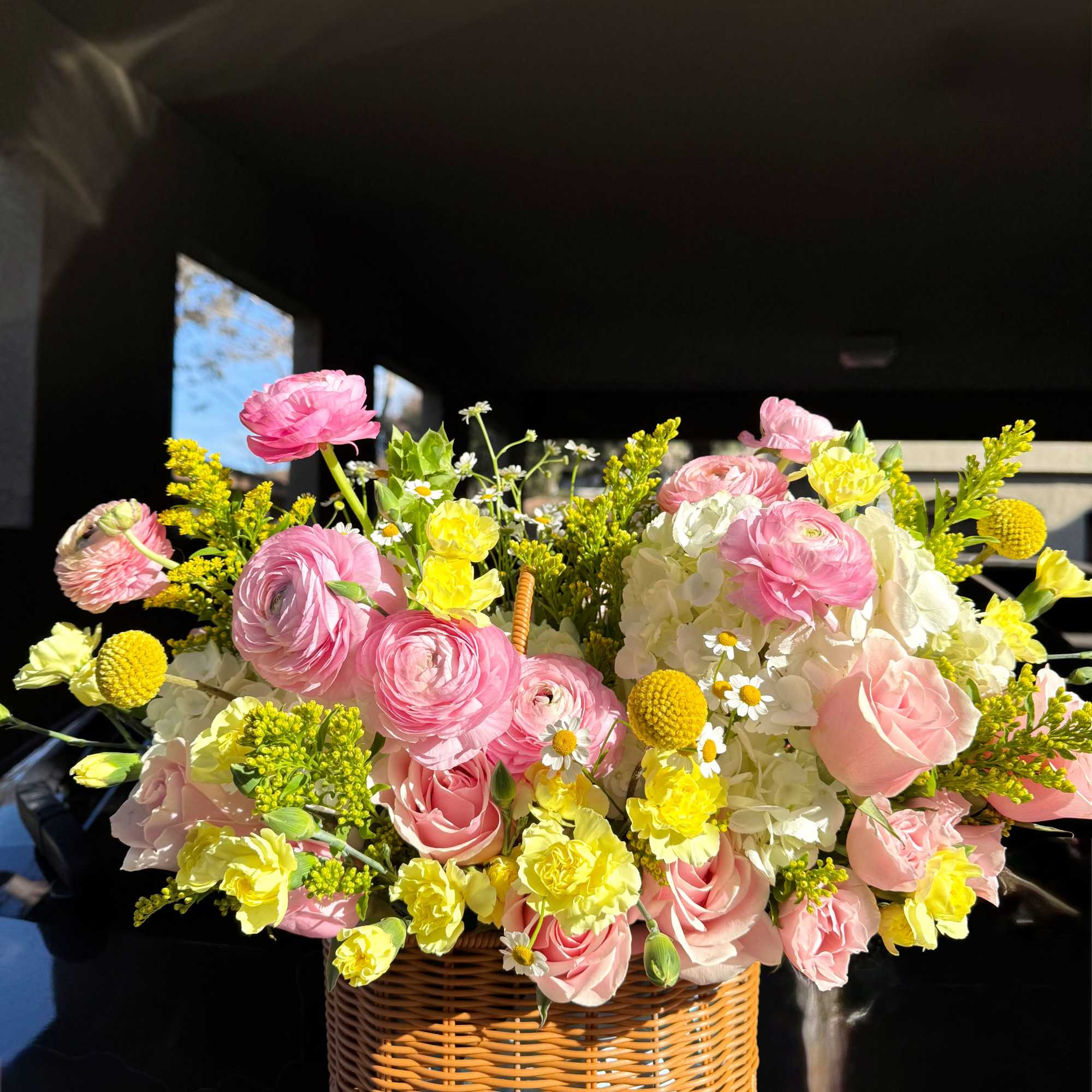 A cheerful celebration of spring in full bloom, Spring Muse combines soft