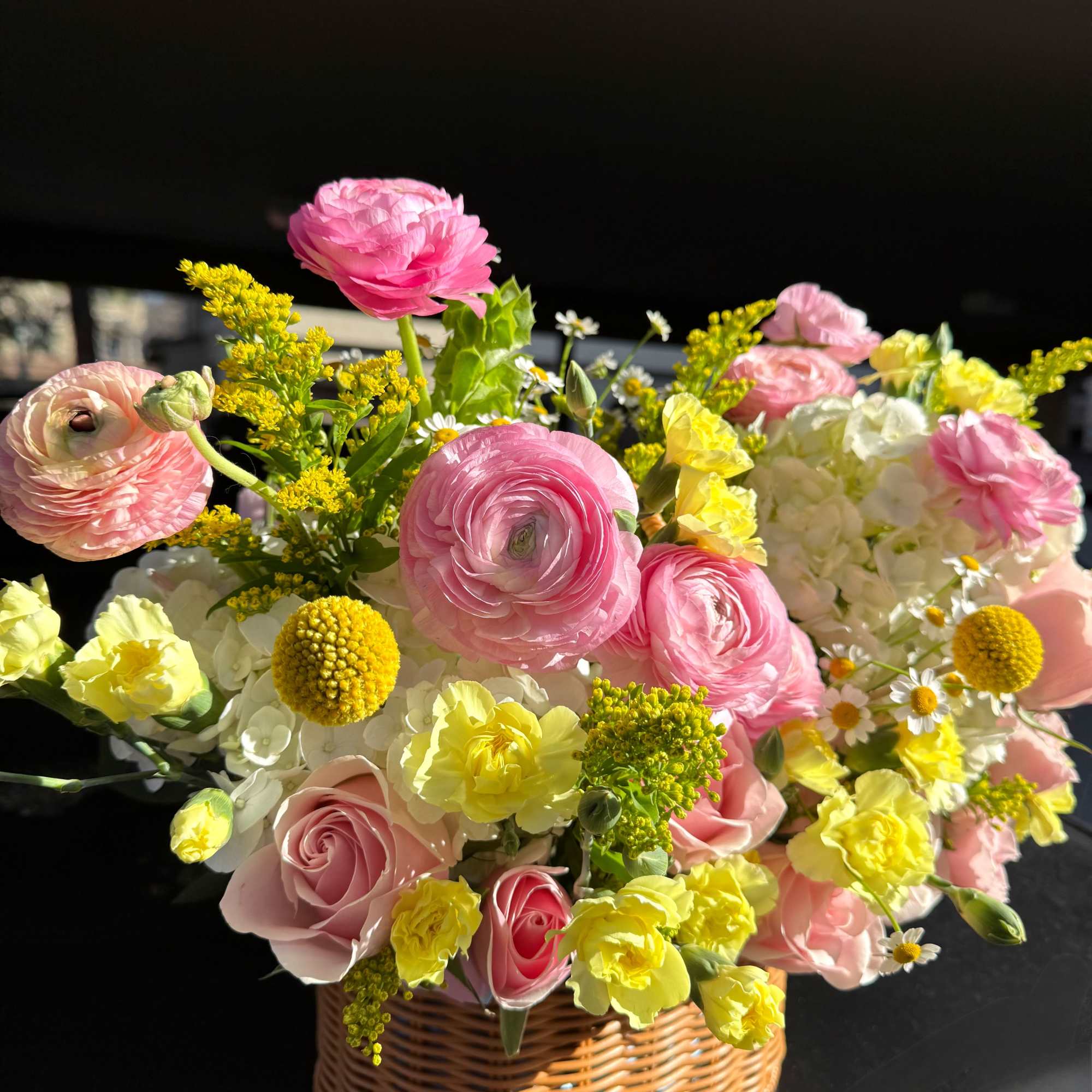 A cheerful celebration of spring in full bloom, Spring Muse combines soft