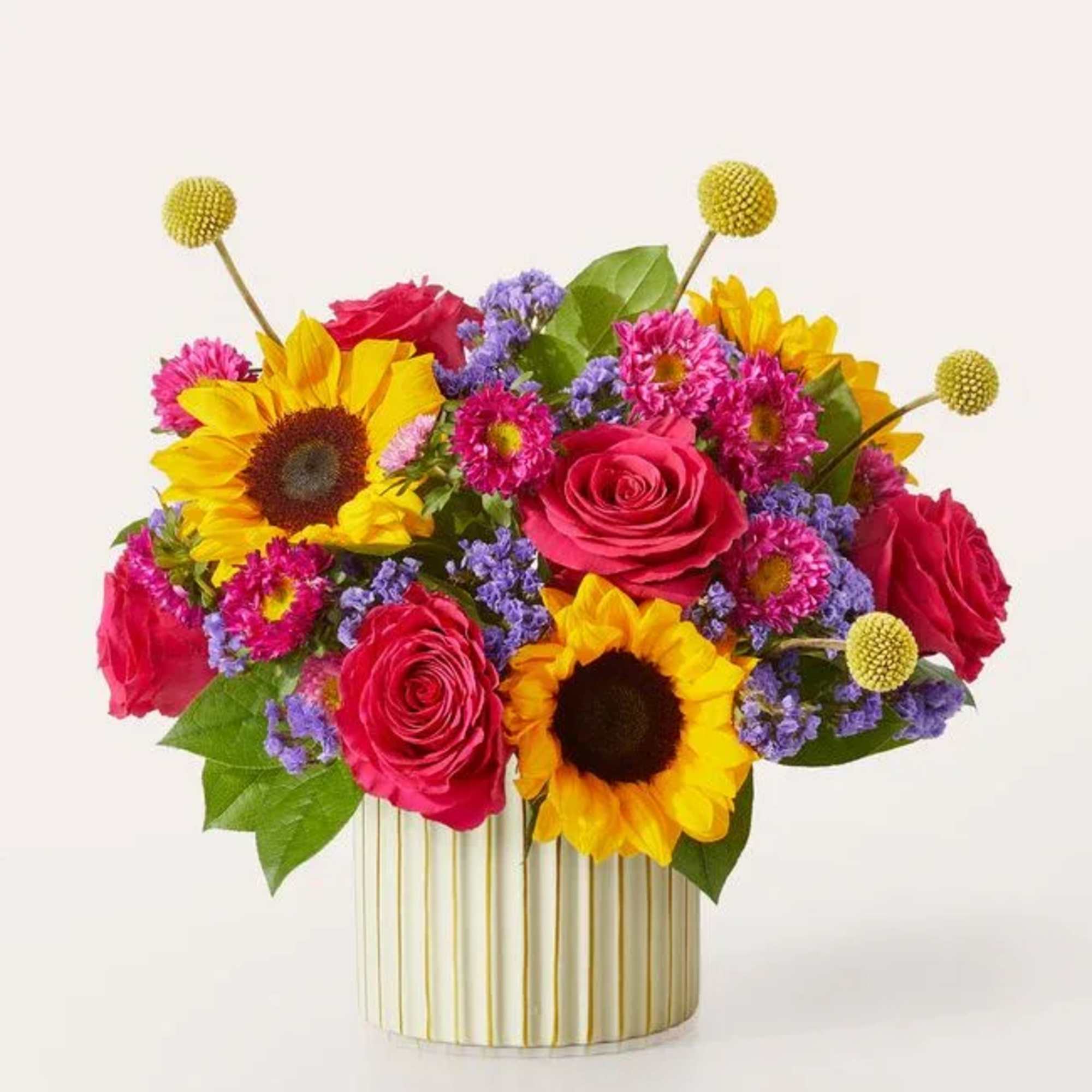 A bouquet so sunny and bright you won't need a reason to