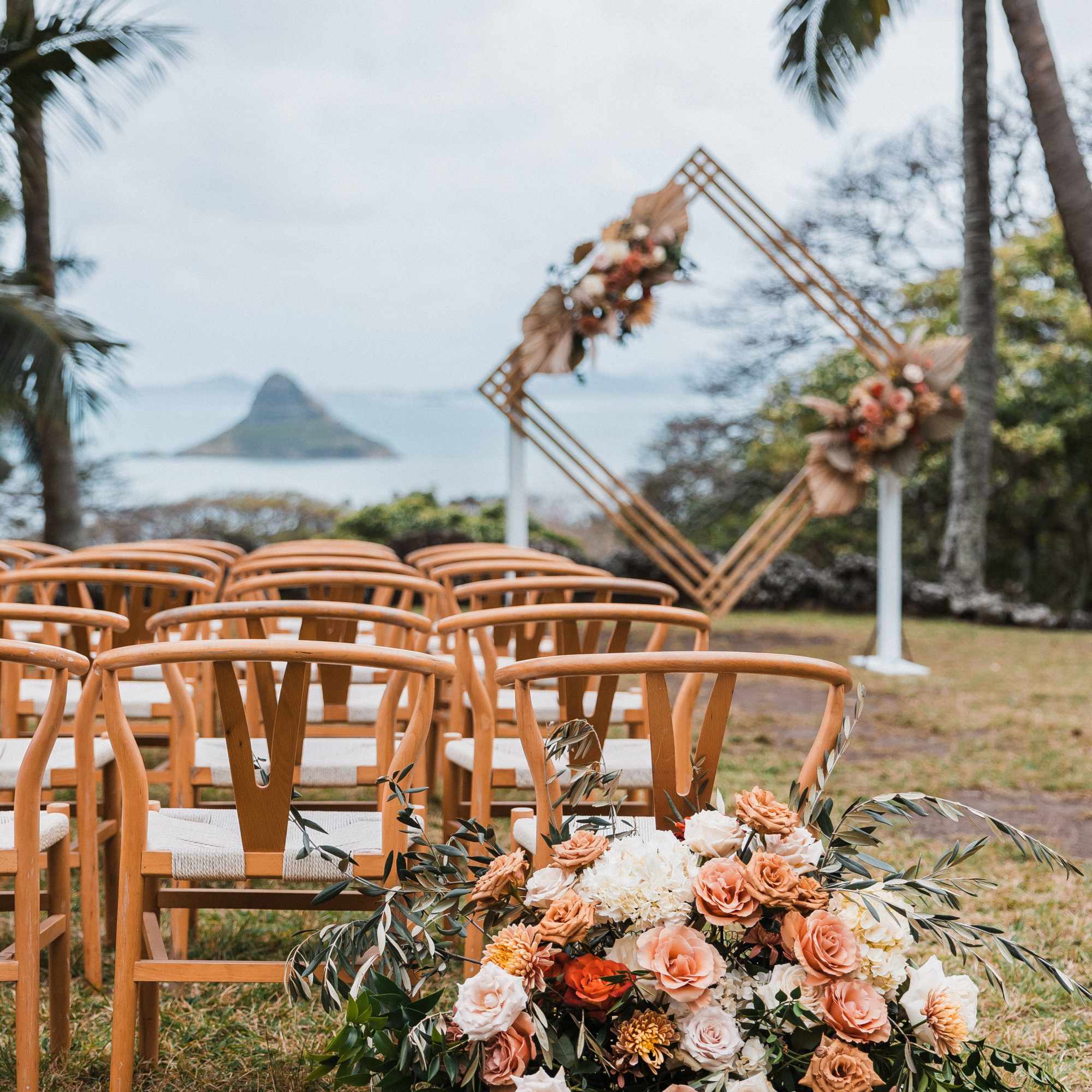 Warm, vibrant, and effortlessly free-spirited &mdash; Ember Wildflower is a boho-inspired centerpiece