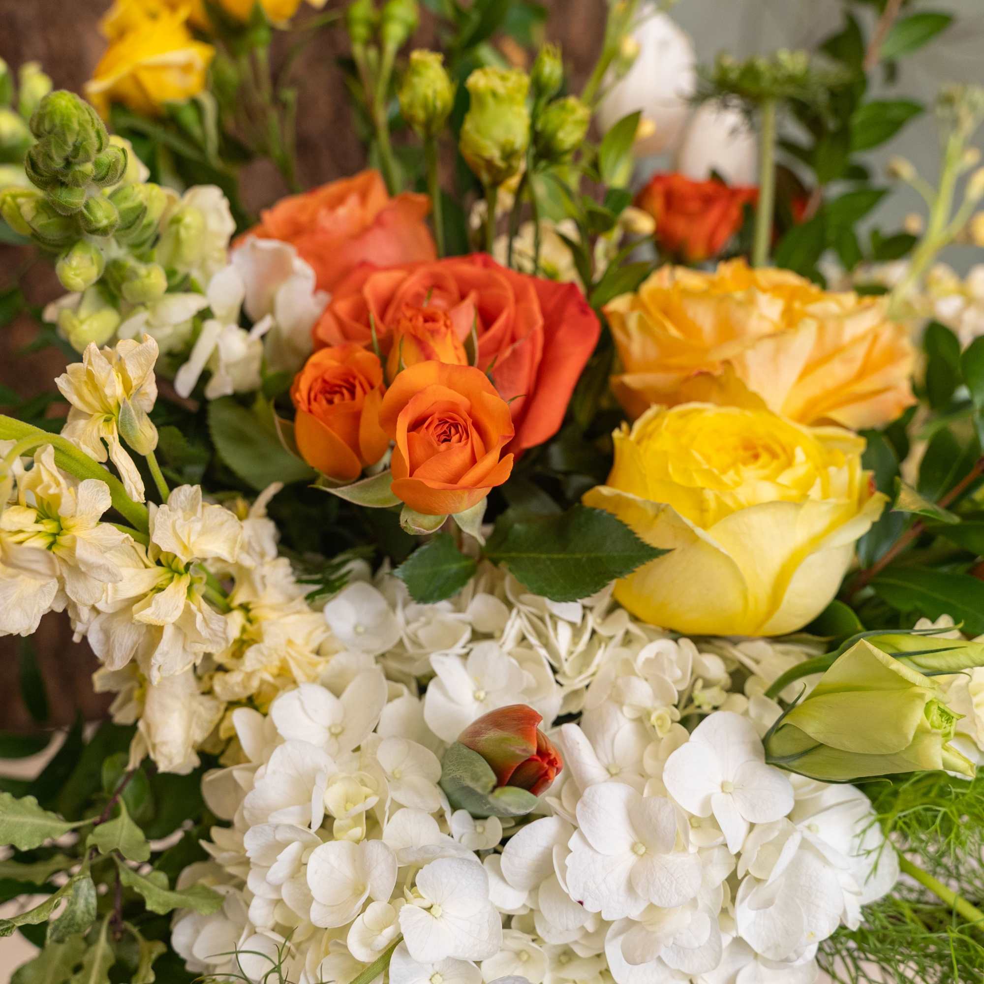 Embrace the carefree, bohemian spirit of love with "Flowers in Your Hair".