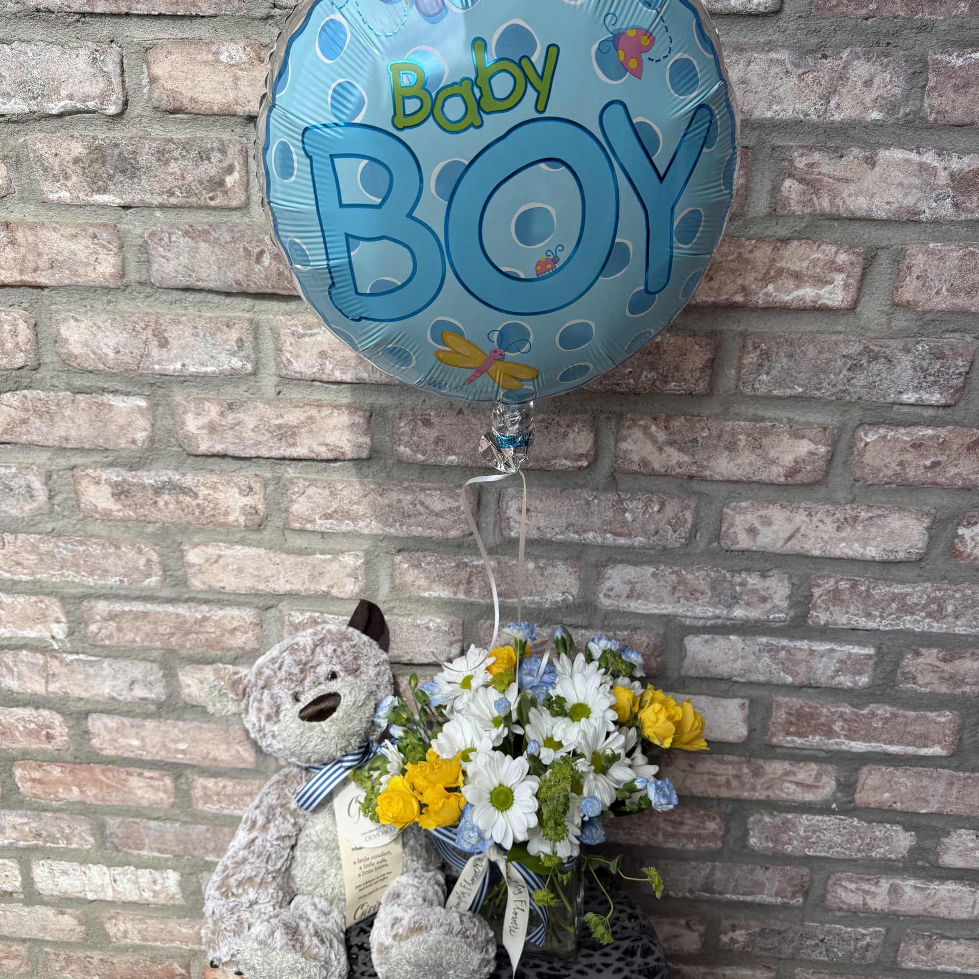 Celebrate the life of a new baby boy
with our darling bundle options!