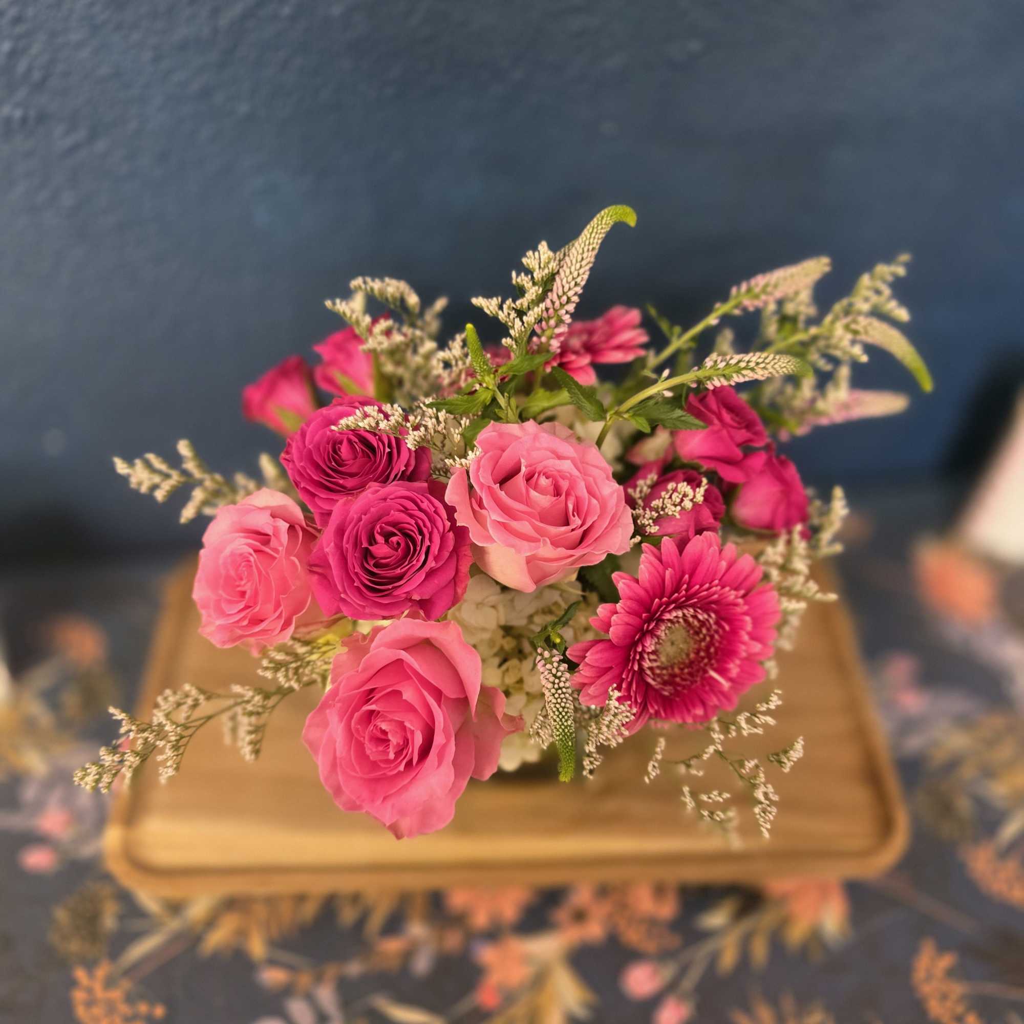 Bitty Blooms is a petite assortment of colorful blooms. This makes a