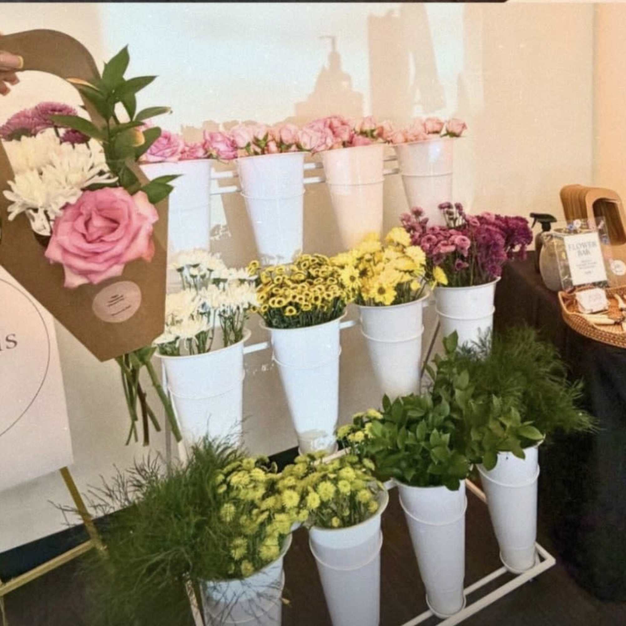 Create your own custom bouquet with our Blossoms by Bella Flower Bar