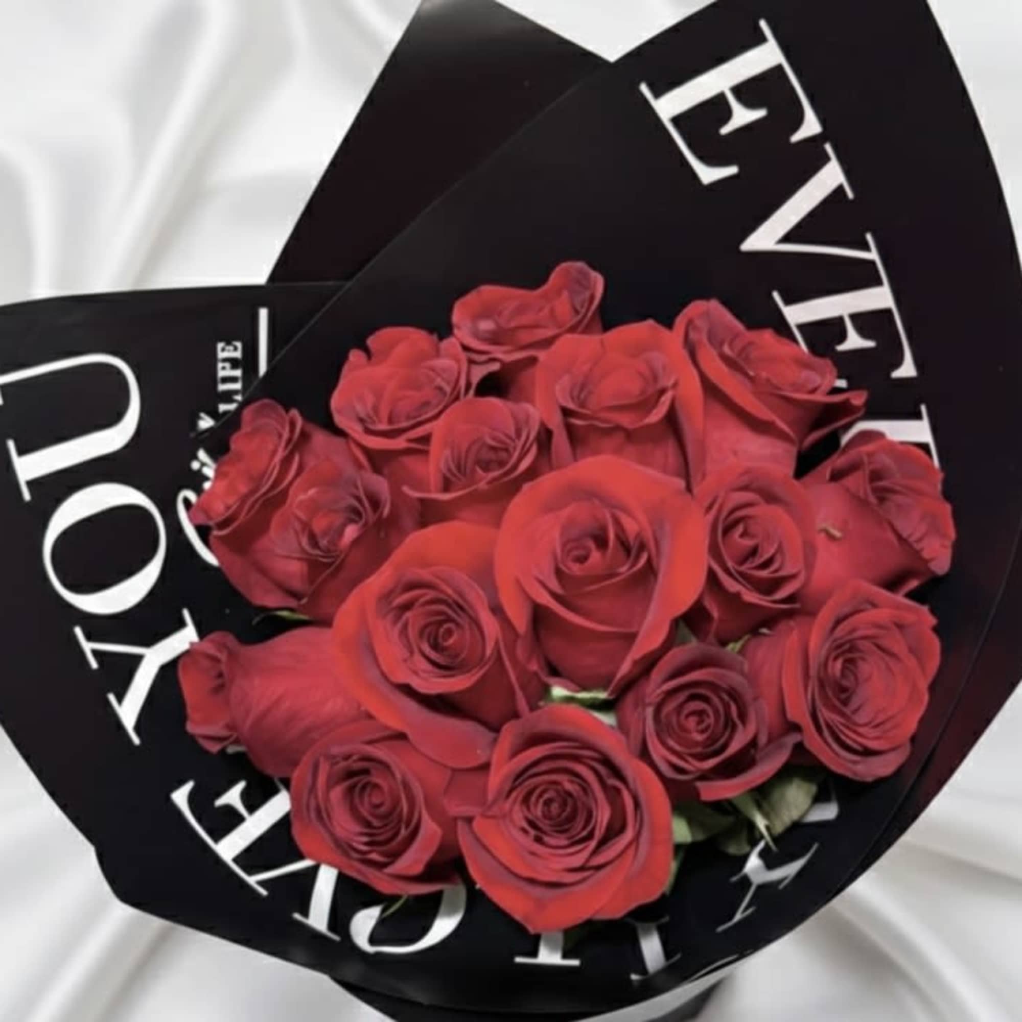 Make a bold and elegant statement with our Luxury Red Rose Bouquet