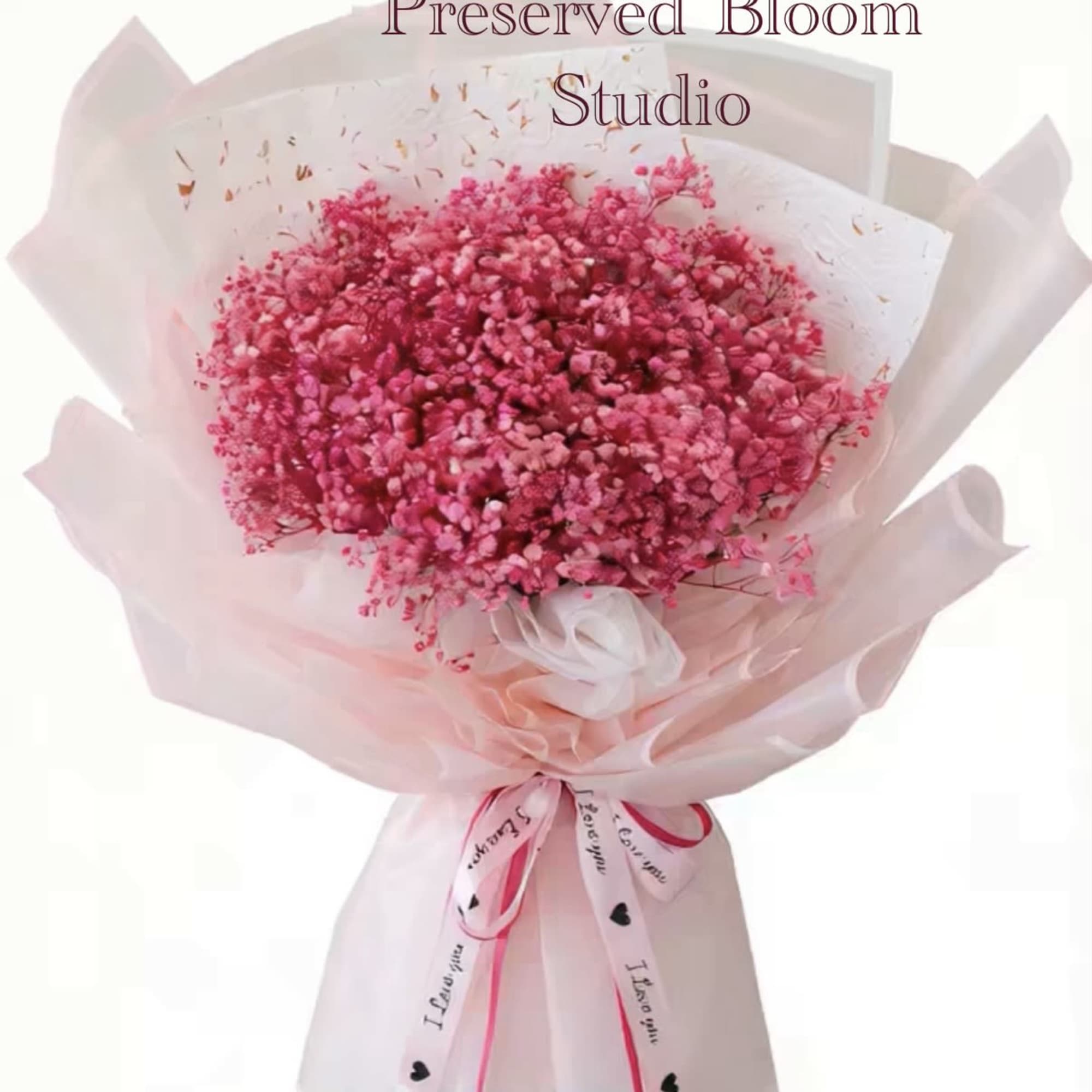 This is a pink bouquet full of stars. Because of its small