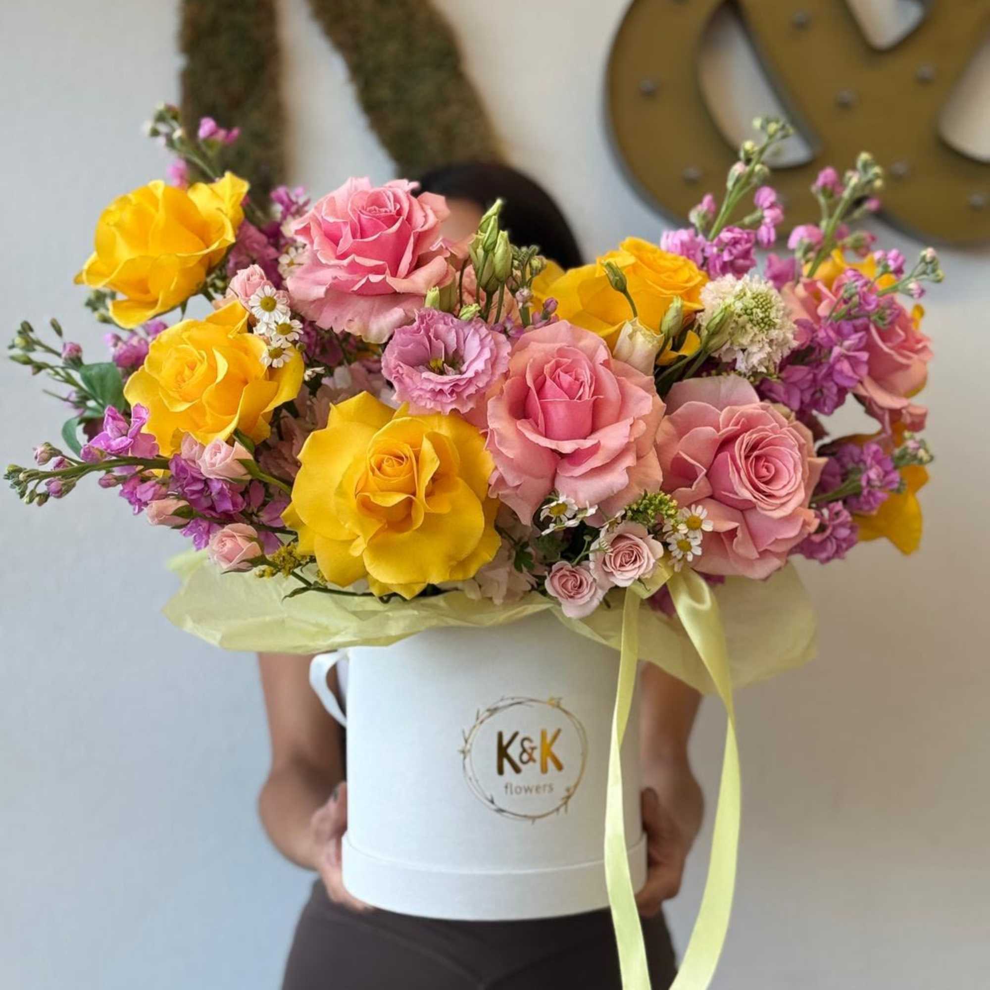 Mixed flowers, including French roses, range from romantic and gentle to edgy