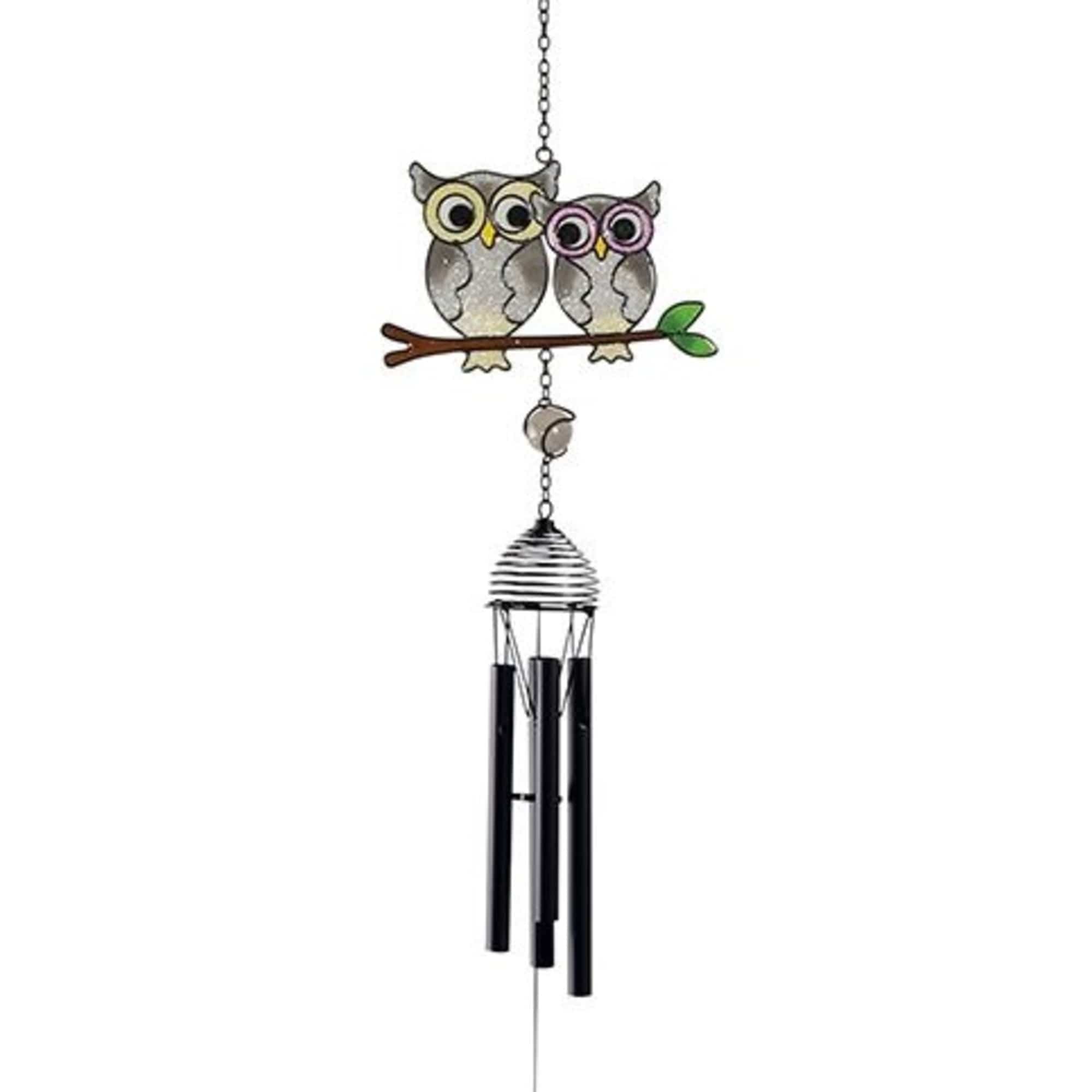 This colorful sun catcher mini chime is 26in long. Sold individually (Standard)