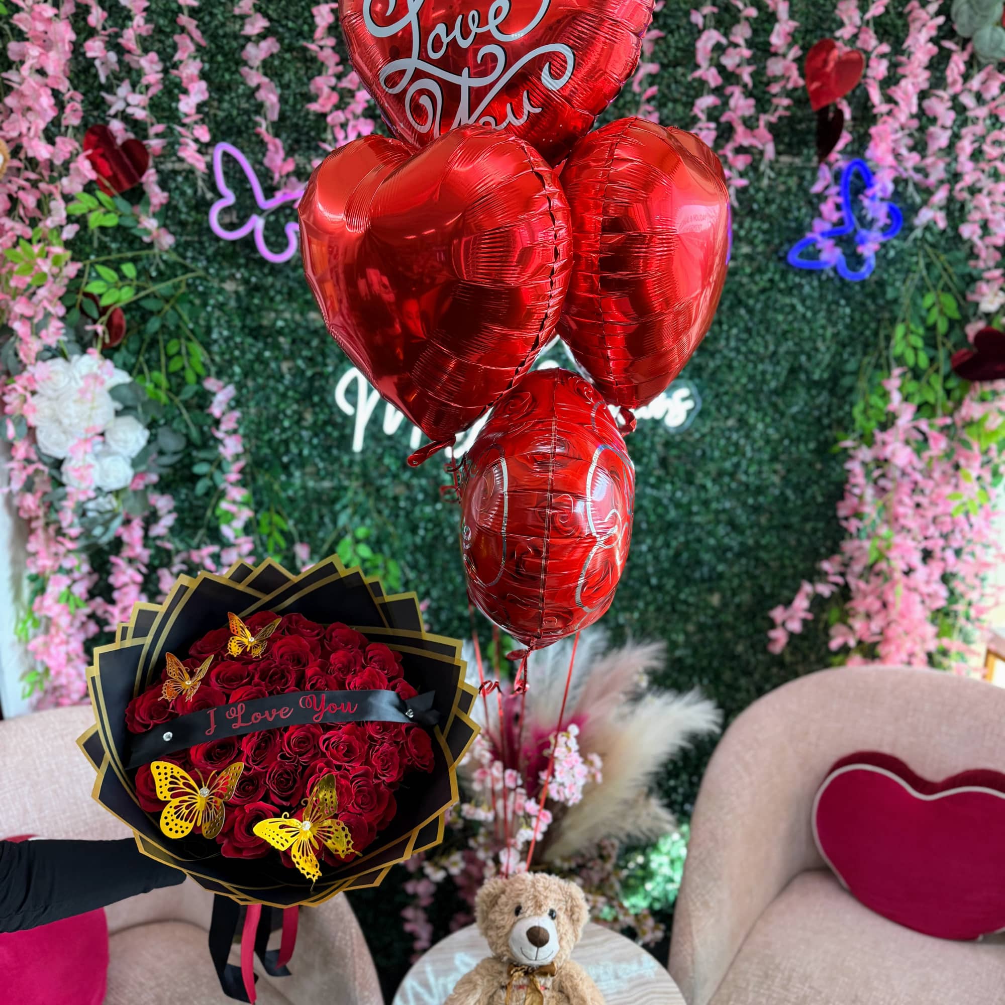 Make a bold romantic statement with our Say I Love You Bundle.