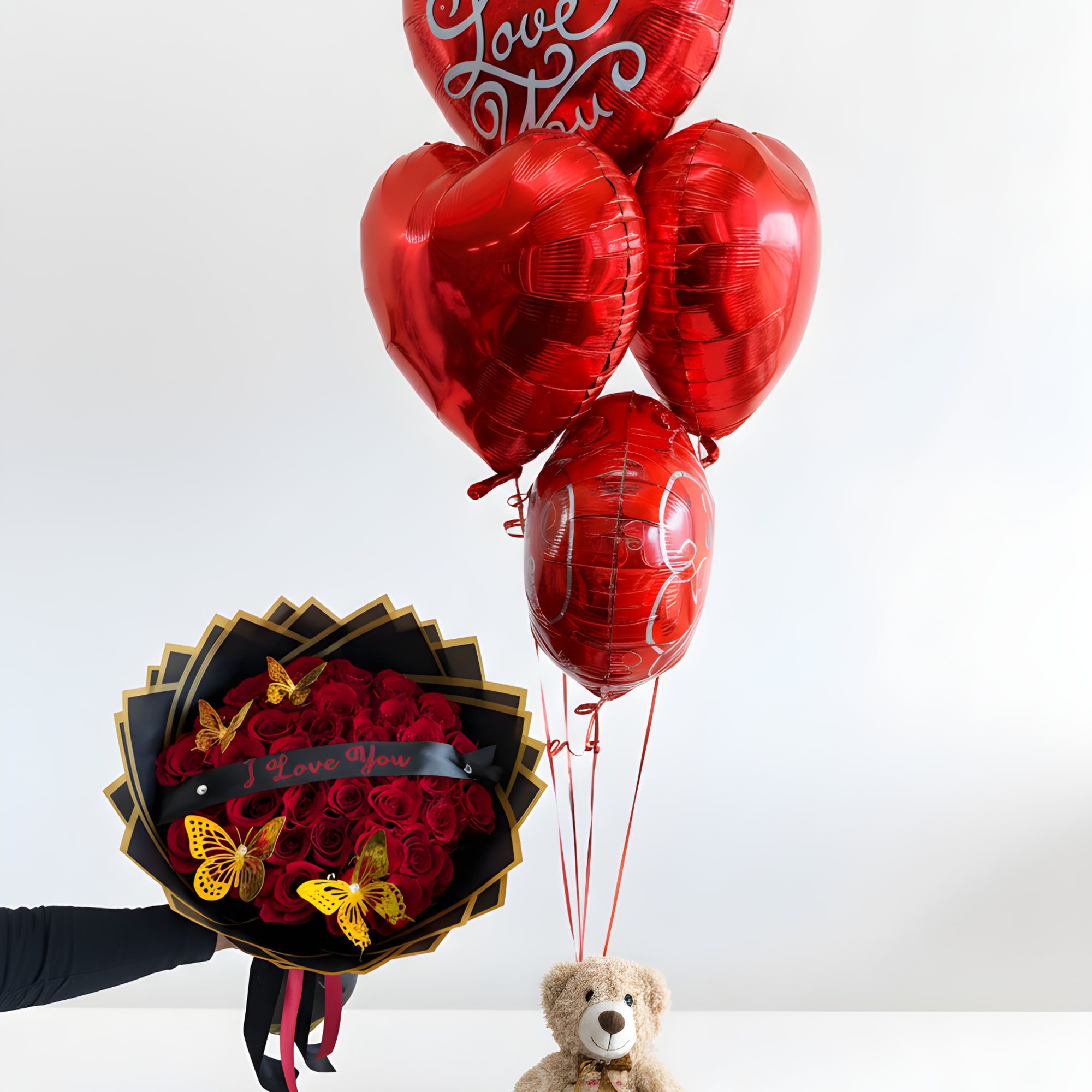 Make a bold romantic statement with our Say I Love You Bundle.
