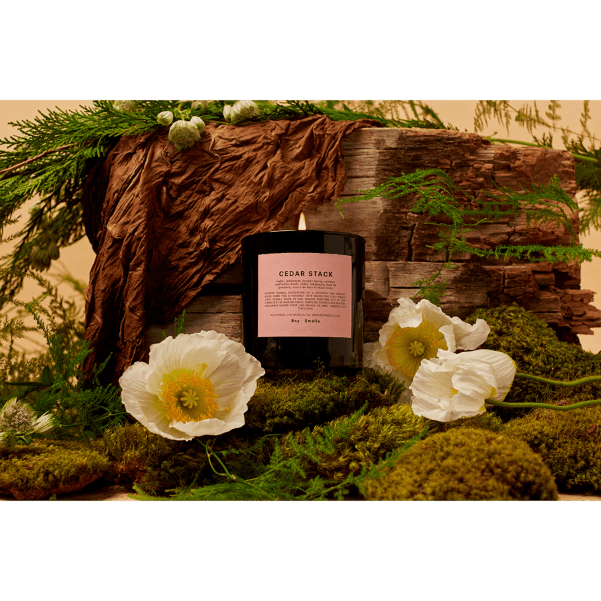 cedar, labdanum, juniper berry, sawdust and white musk

A prettier take on the