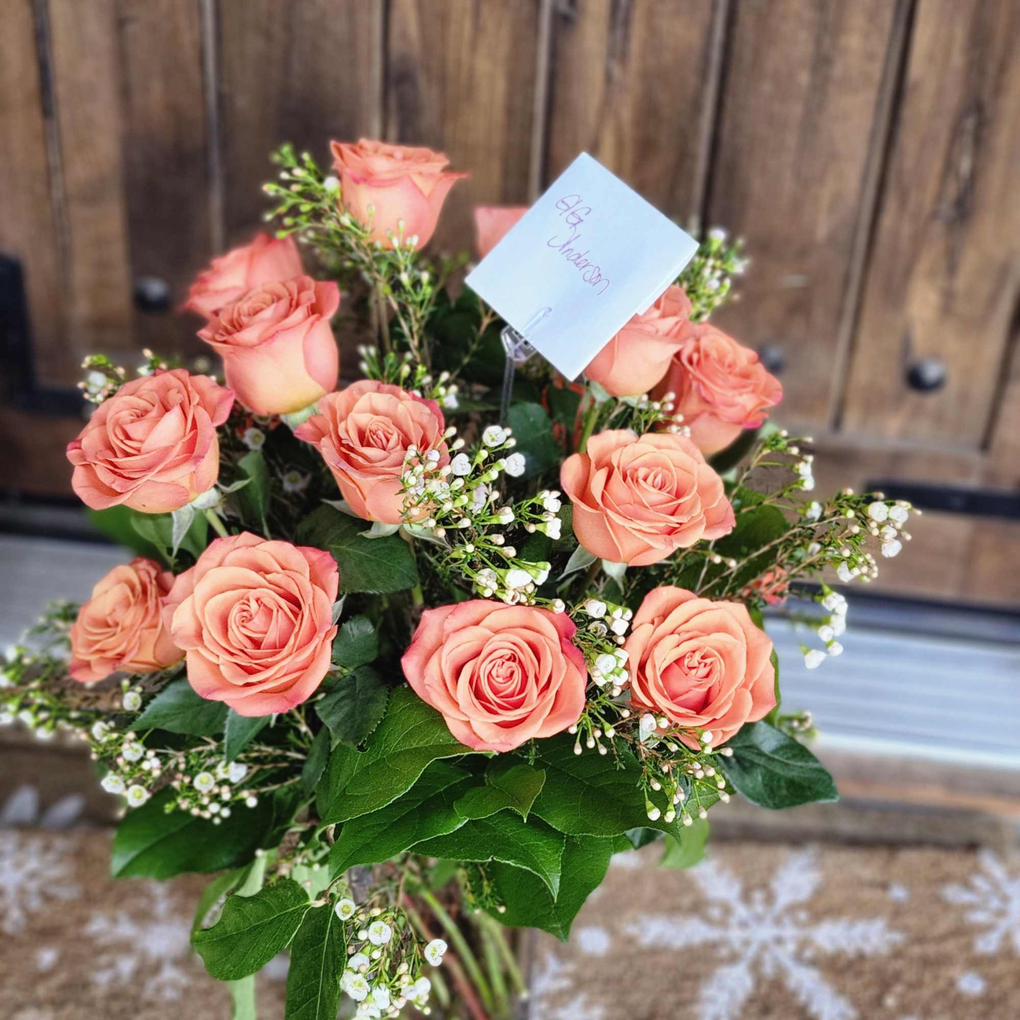 Coral roses represent enthusiasm! Send them to somebody to show your warmth