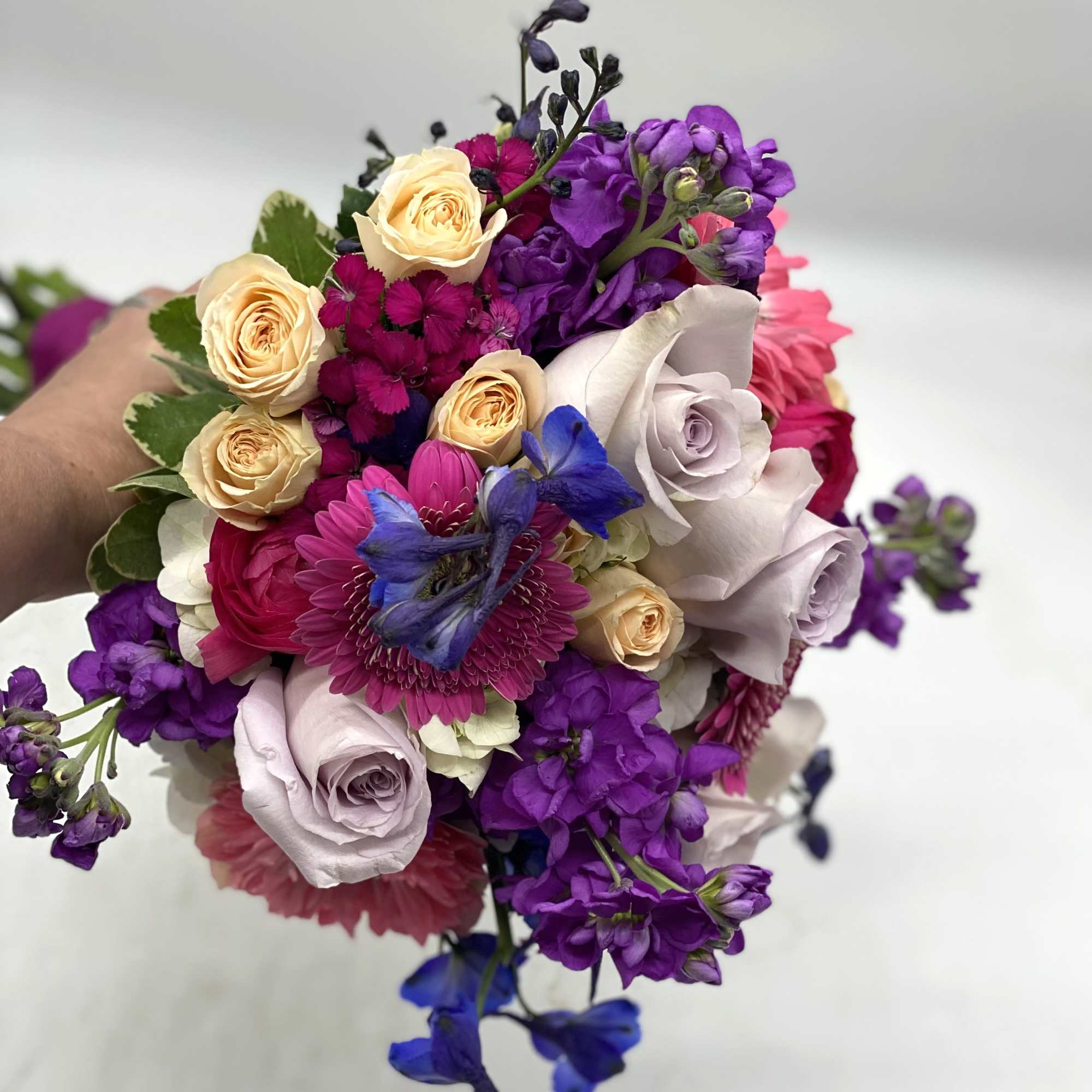 A gorgeous mix of color and flowers - you'll stand out with