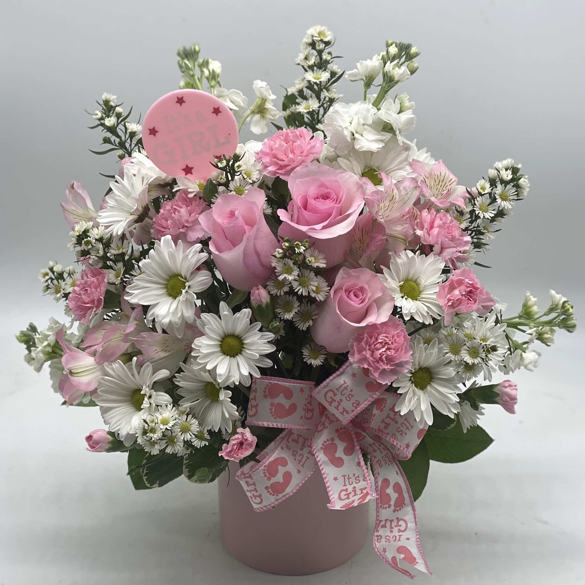 A beautiful way to welcome a new baby girl into this world!!