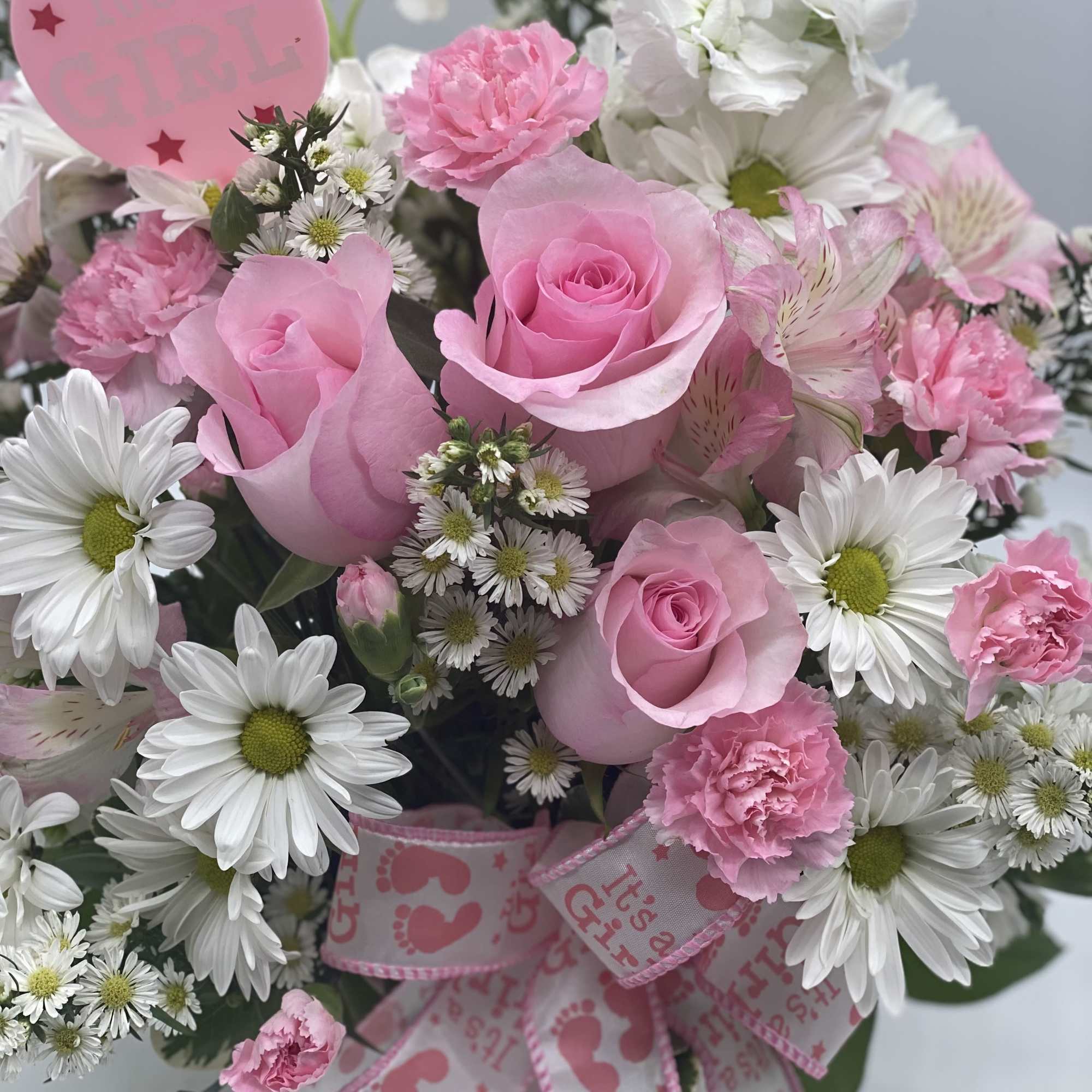 A beautiful way to welcome a new baby girl into this world!!