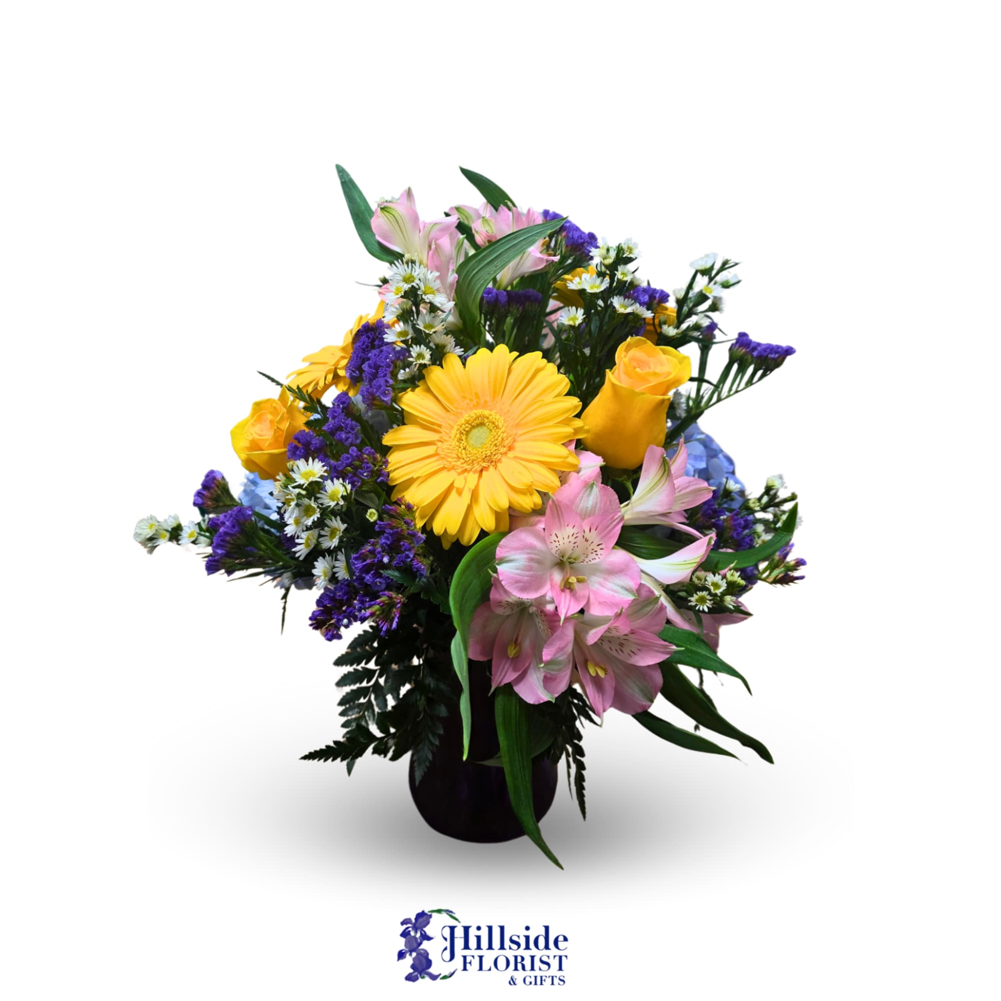 This arrangement for Easter is like a bag of Jelly Beans, the