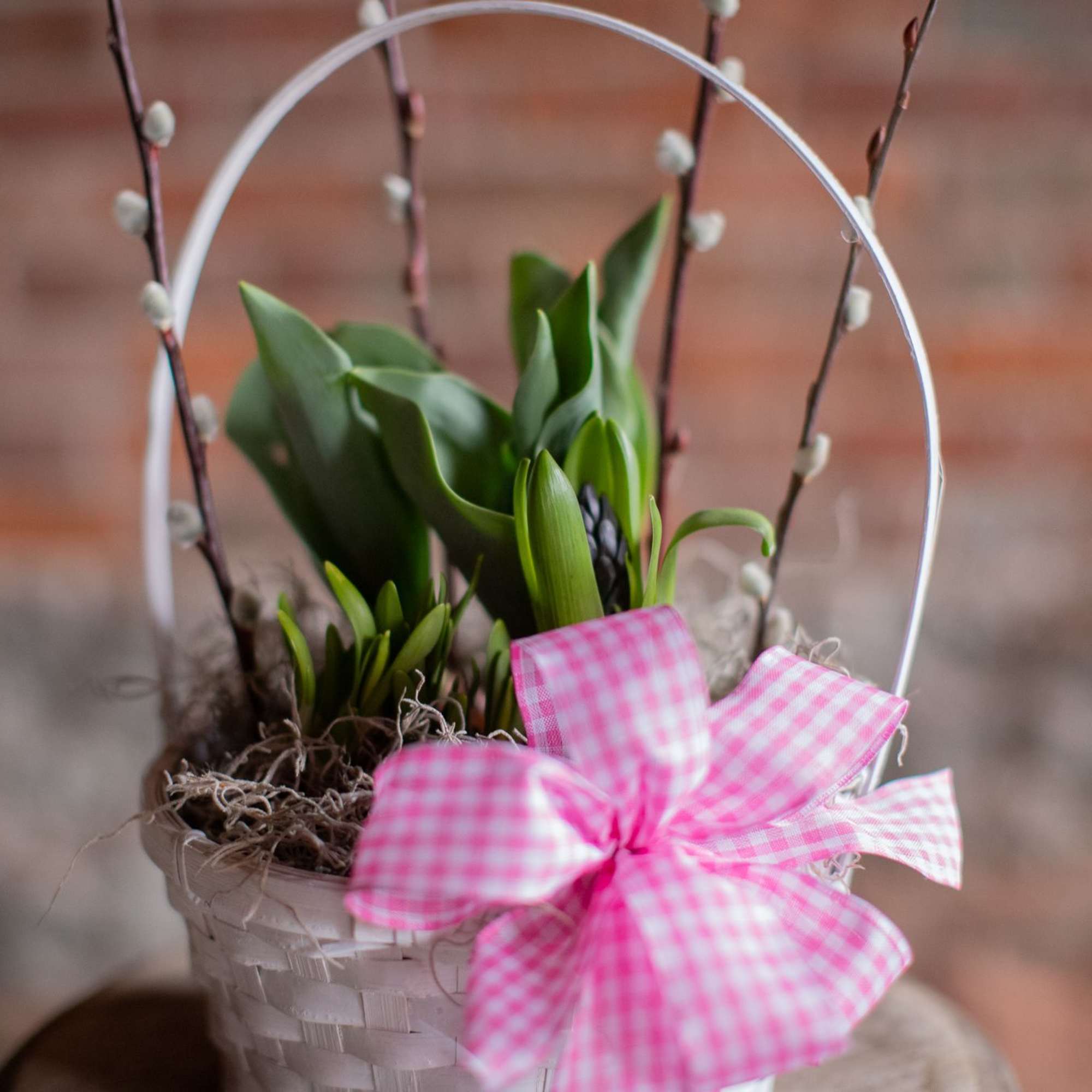 Bring a touch of beauty into your home with our basket of