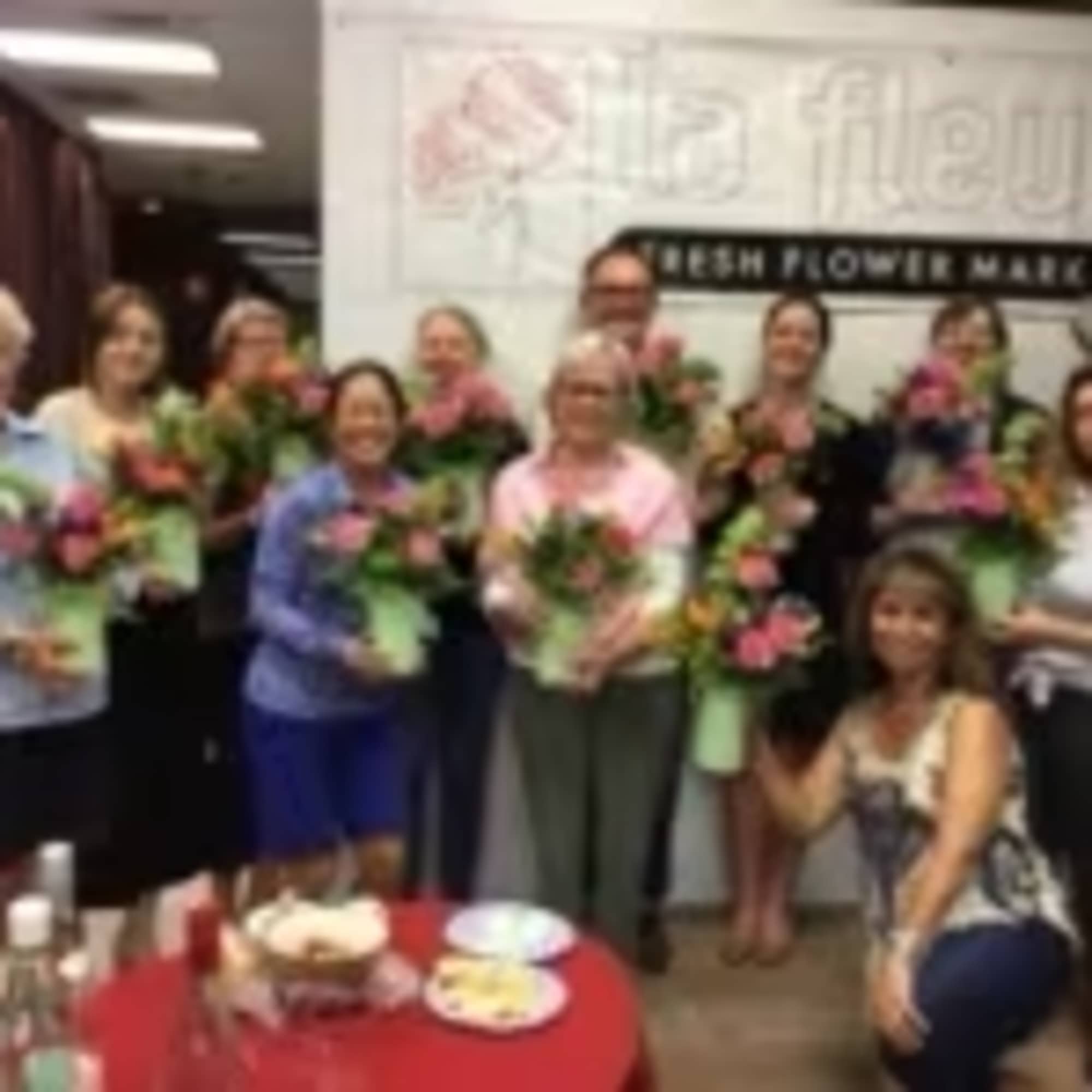 Join in for a fun evening of flower arranging, 7-9pm. Bring your