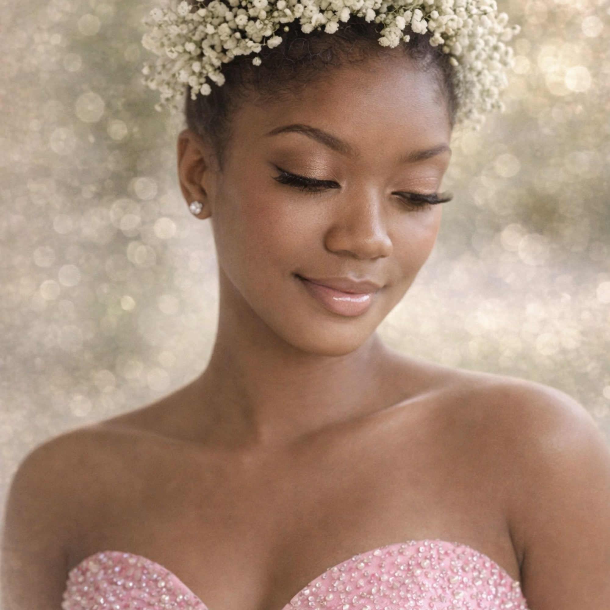 Add this simple and cute headpiece to your wedding or special event.