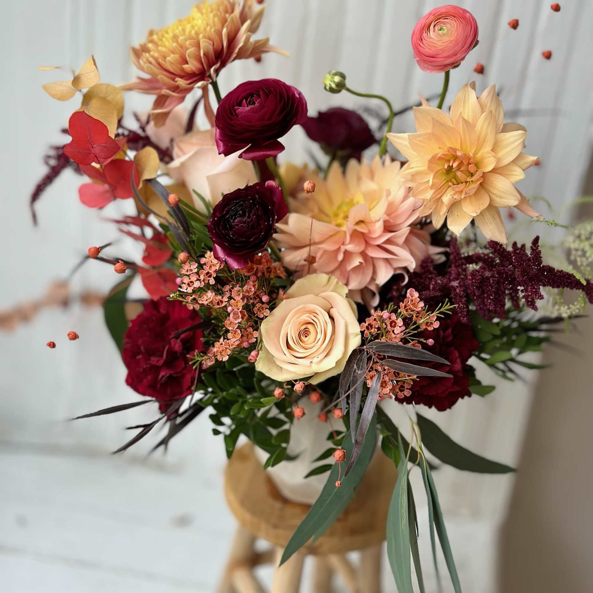 A full-size arrangement made using the freshest blooms available on the day