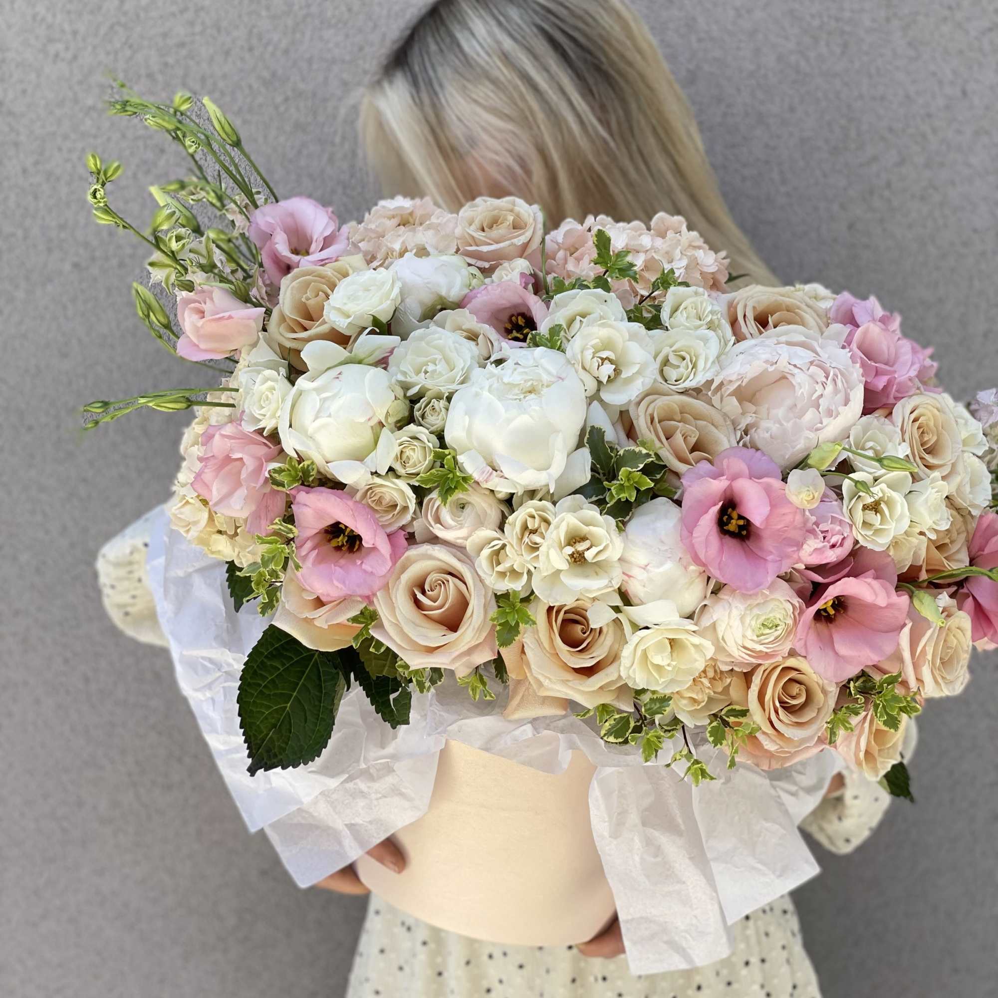 Luxury flower delivery in Los Angeles. Our elegant Box N5 Chanel is
