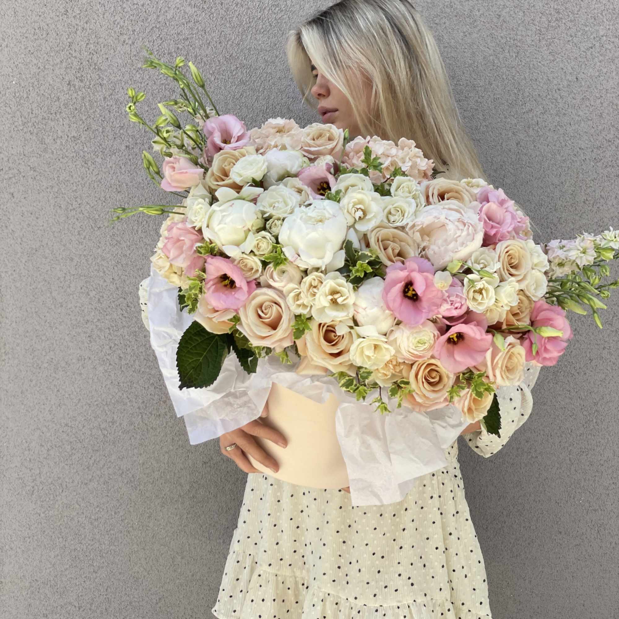 Luxury flower delivery in Los Angeles. Our elegant Box N5 Chanel is