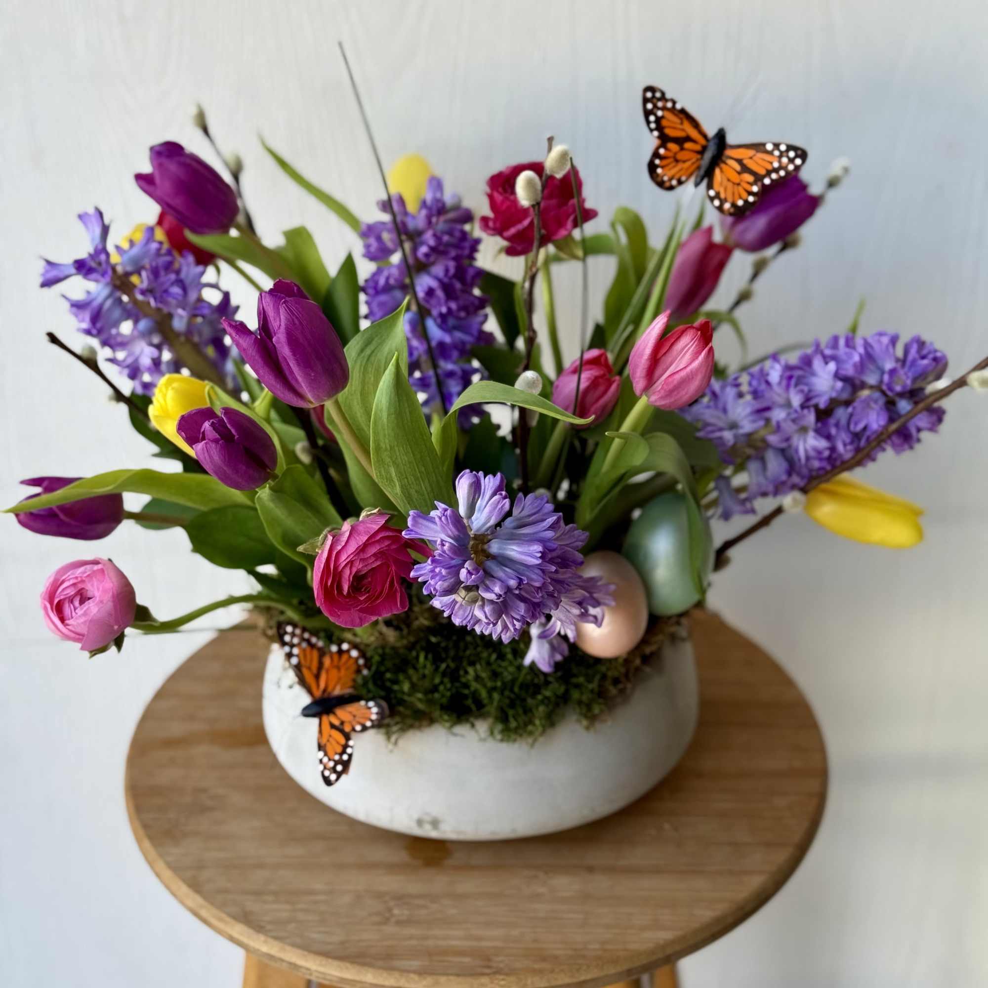 Bring the beauty of spring indoors with Spring Meadow Whimsy, a vibrant