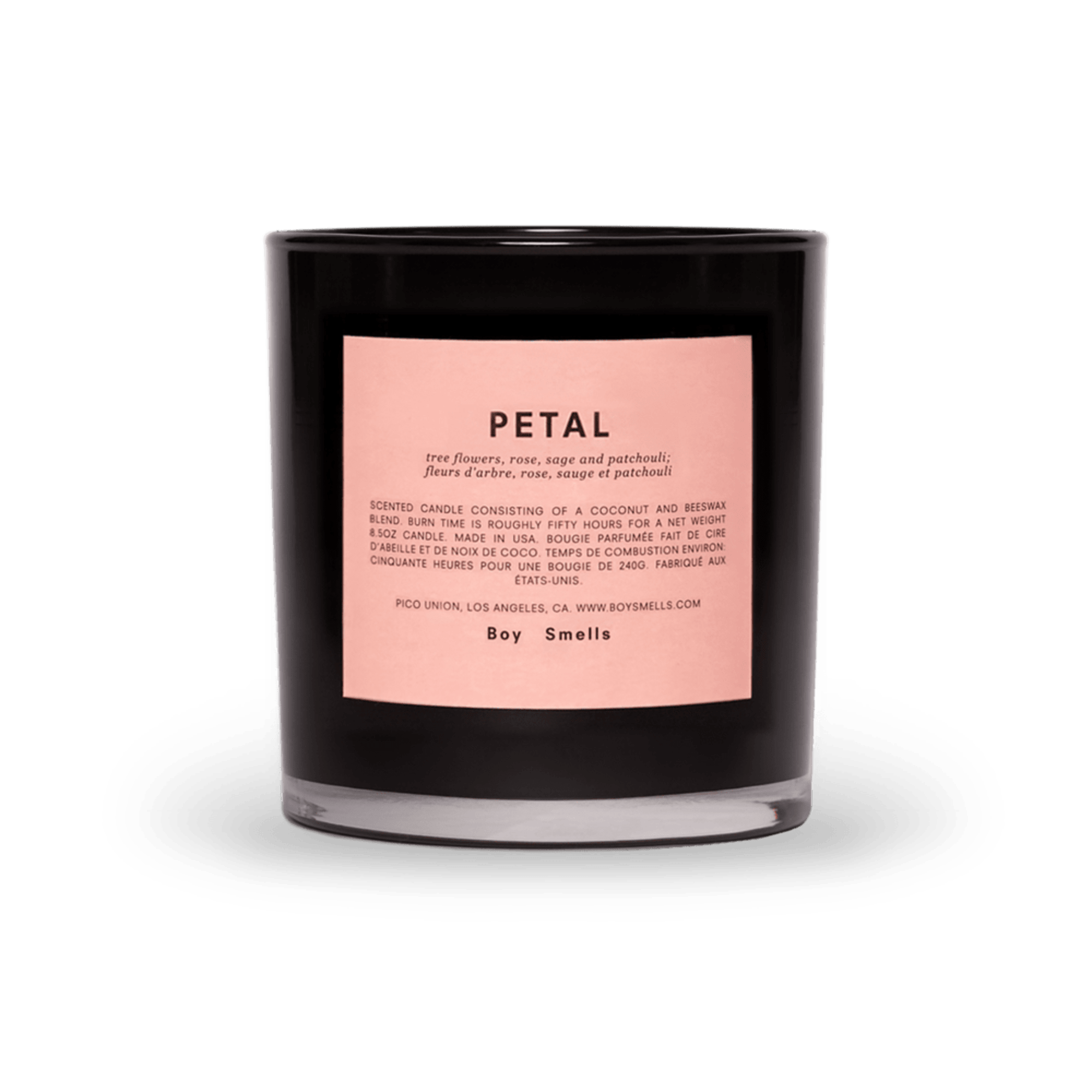tree flowers, rose, sage and patchouli

Magnolia, night&ndash;blooming tuberose, and purple geranium float