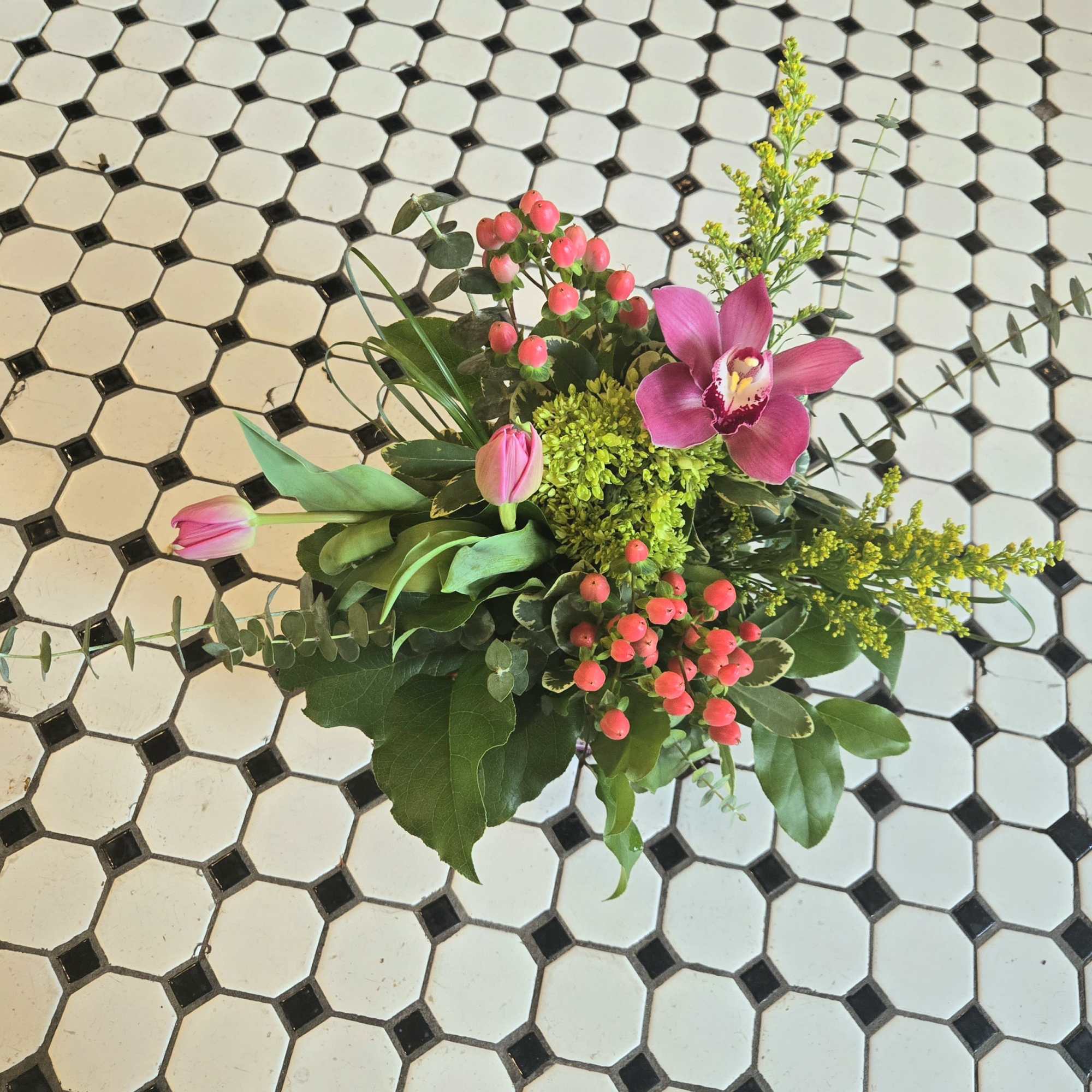 The "Spring Celebration" is a beautiful contemporary garden design made in a