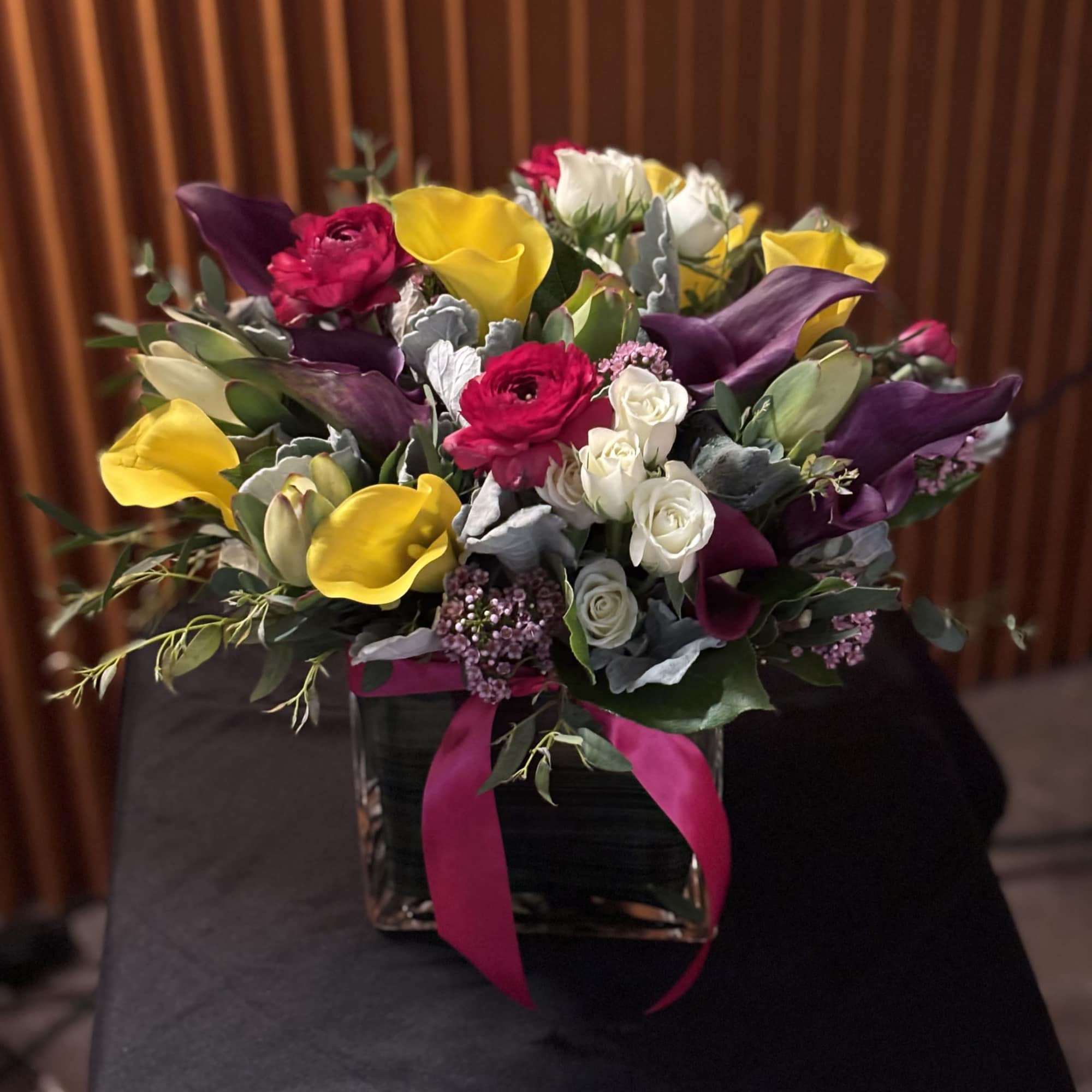 Joyful Blooms

A vibrant and uplifting floral arrangement designed to celebrate life&rsquo;s happiest