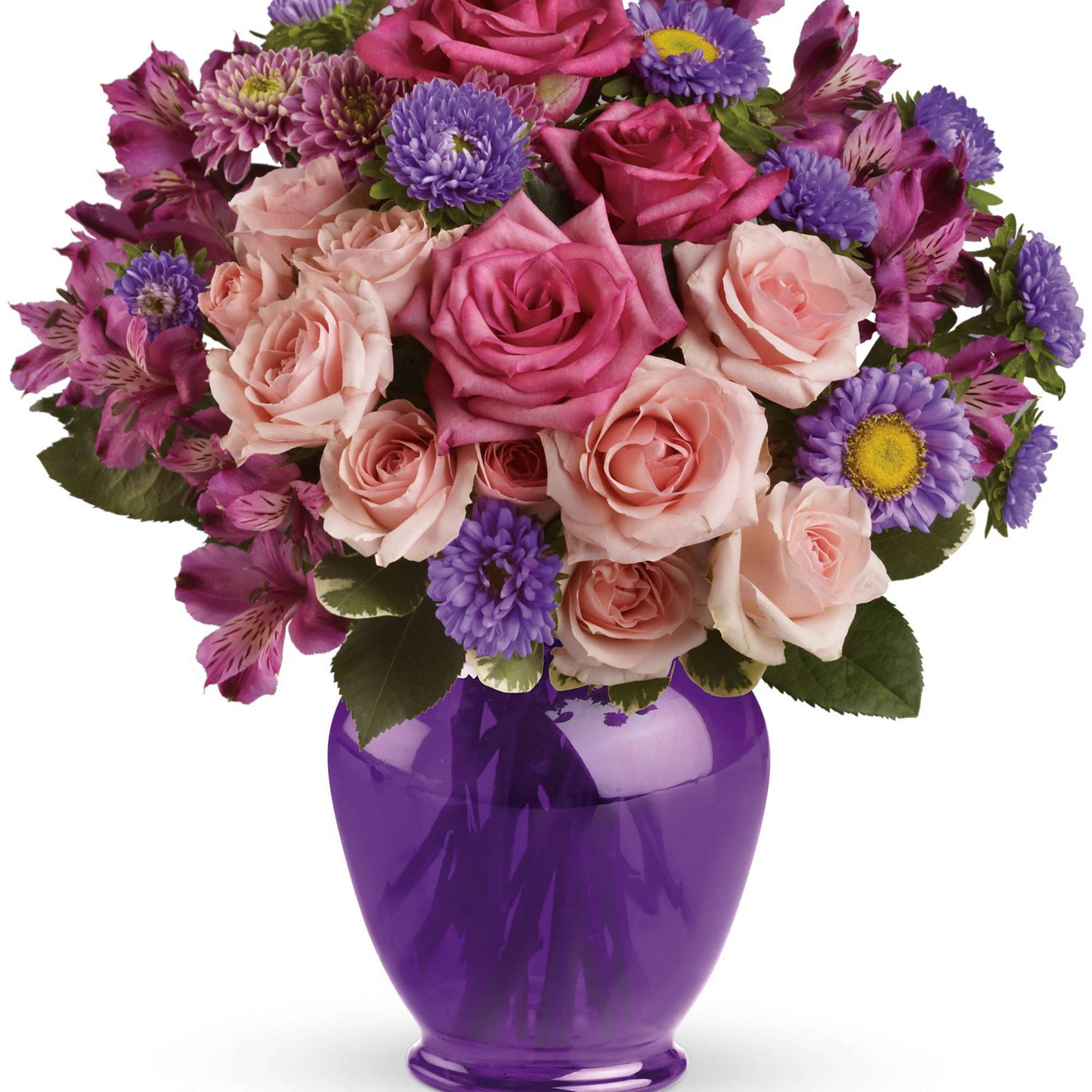 Impress someone special without depressing your budget. Send lush pink and lavender