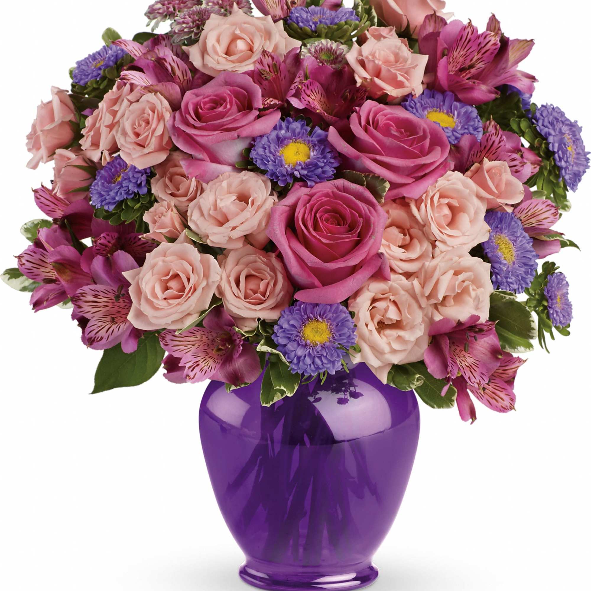 Impress someone special without depressing your budget. Send lush pink and lavender