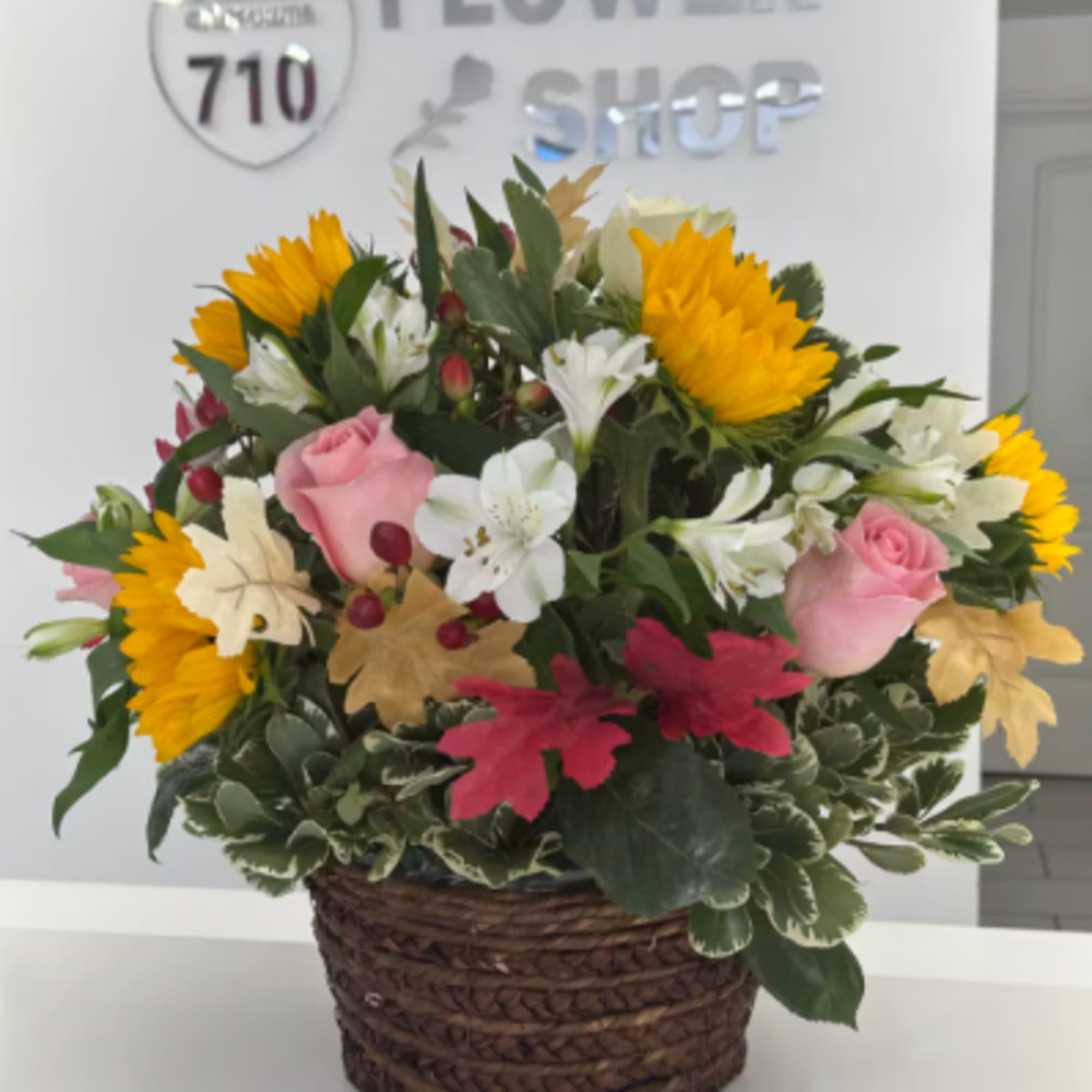 We all love picnic baskets. What about flower baskets? Instead of being