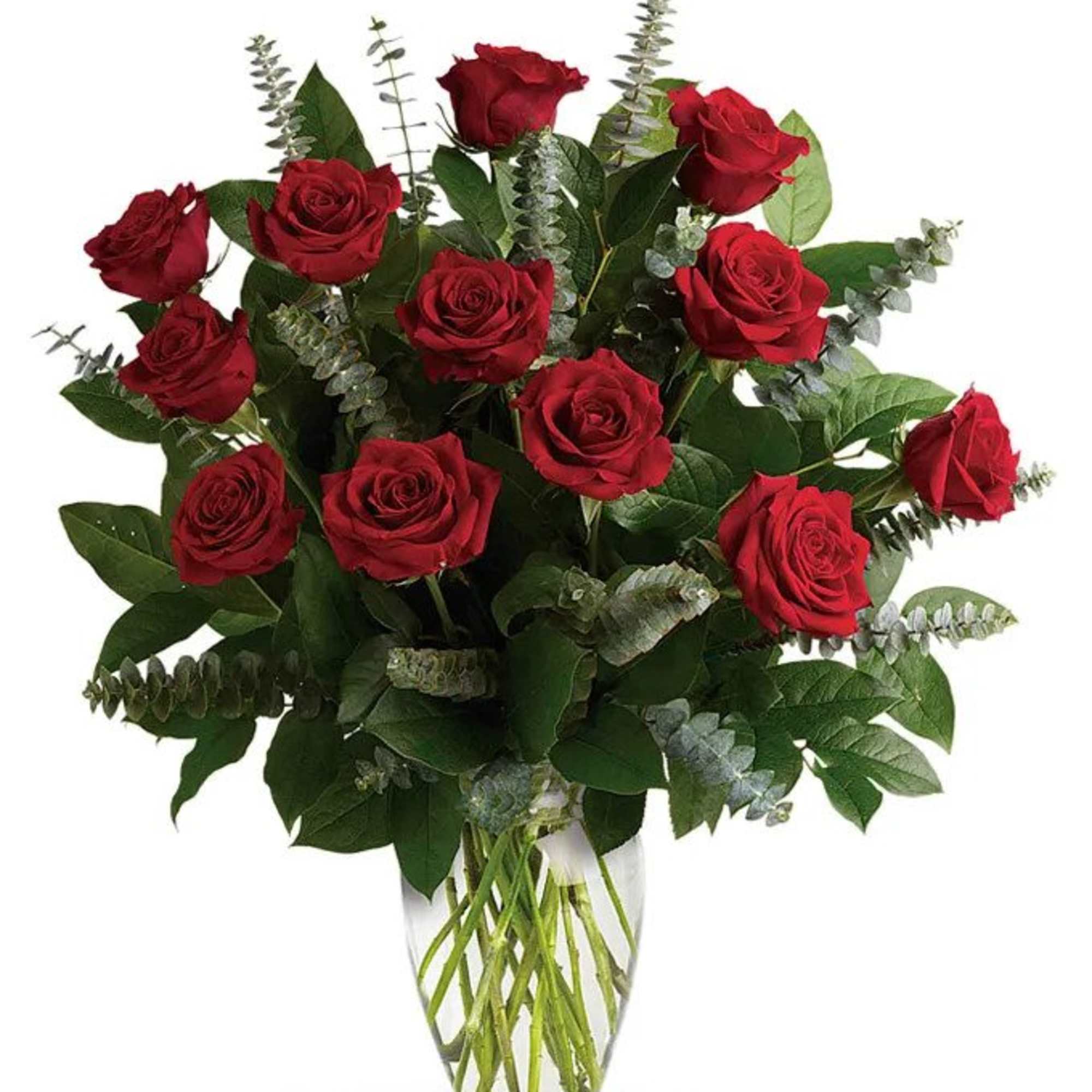 Passionate red roses are the perfect way to show how you feel.