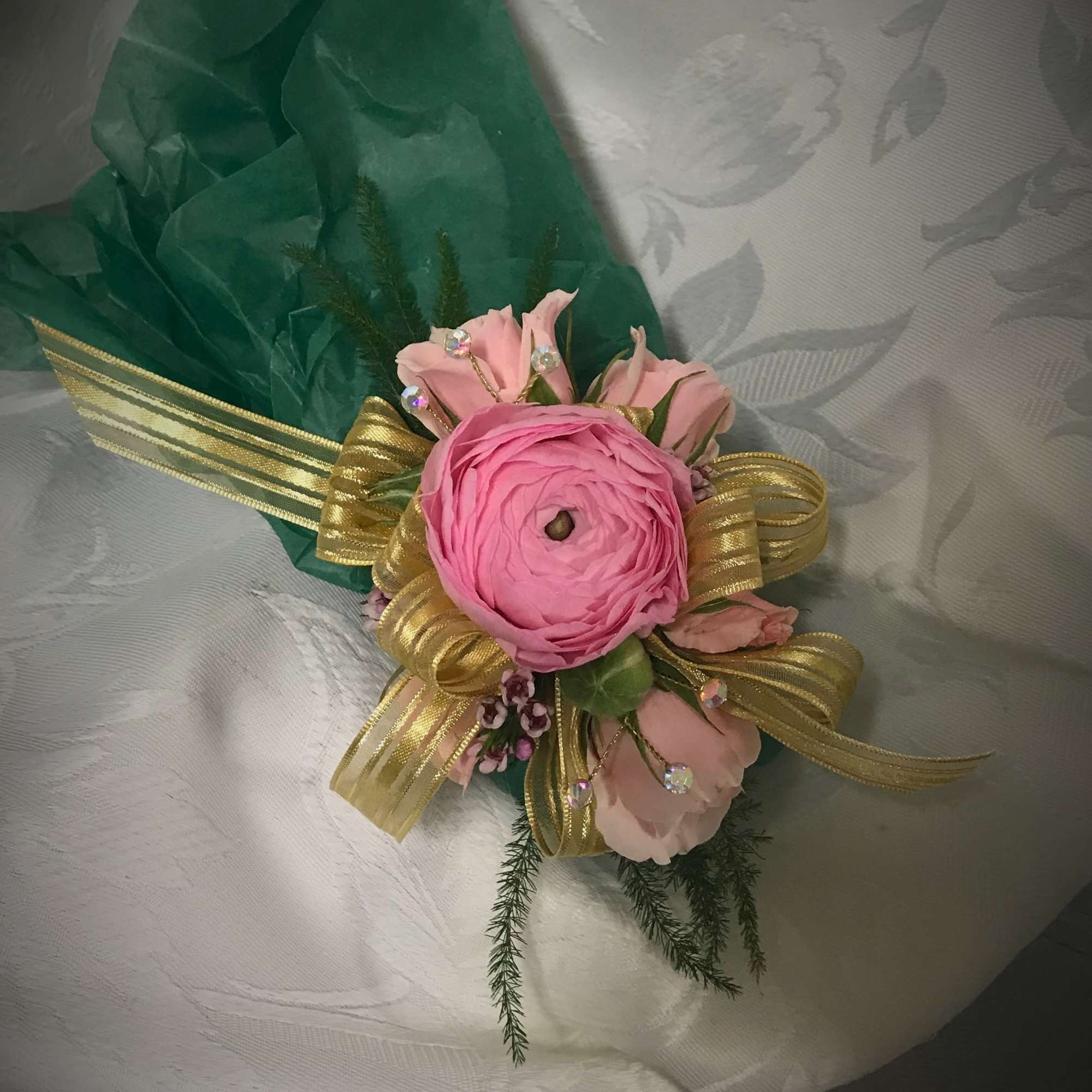 We create one of a kind flower jewelry for prom. Please let