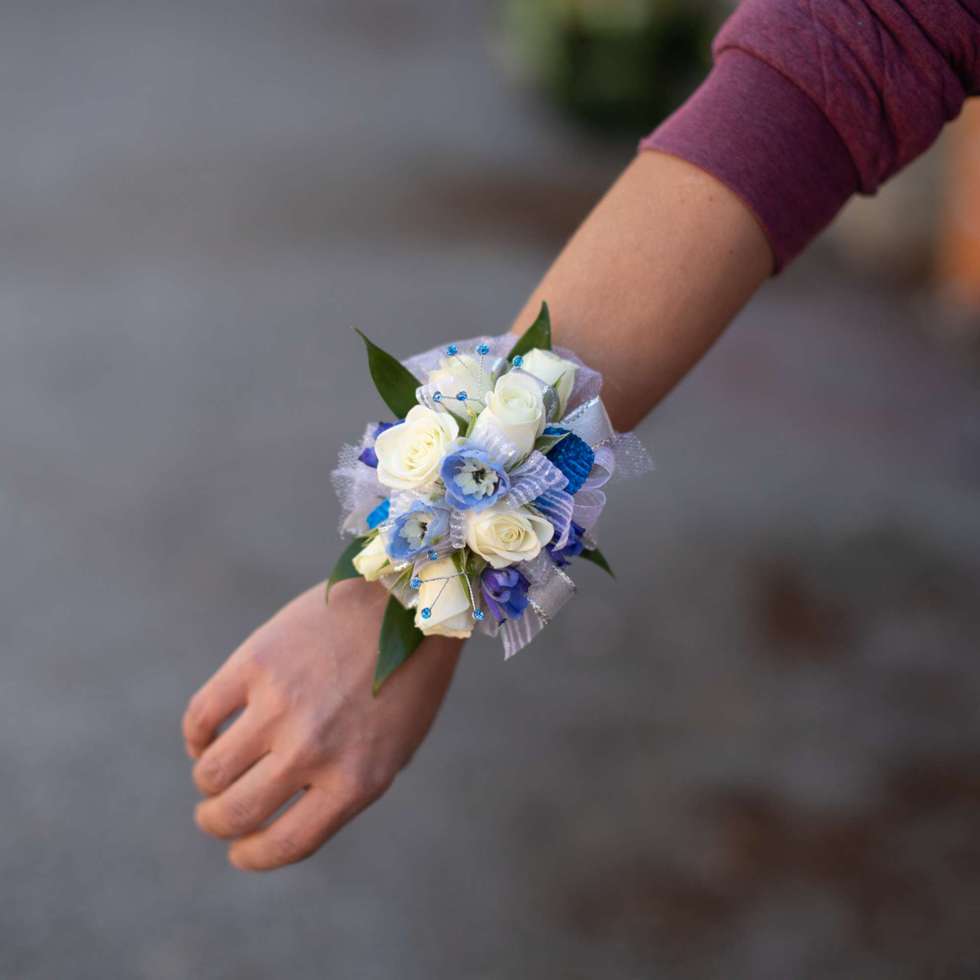 We create one of a kind flower jewelry for prom. Please let