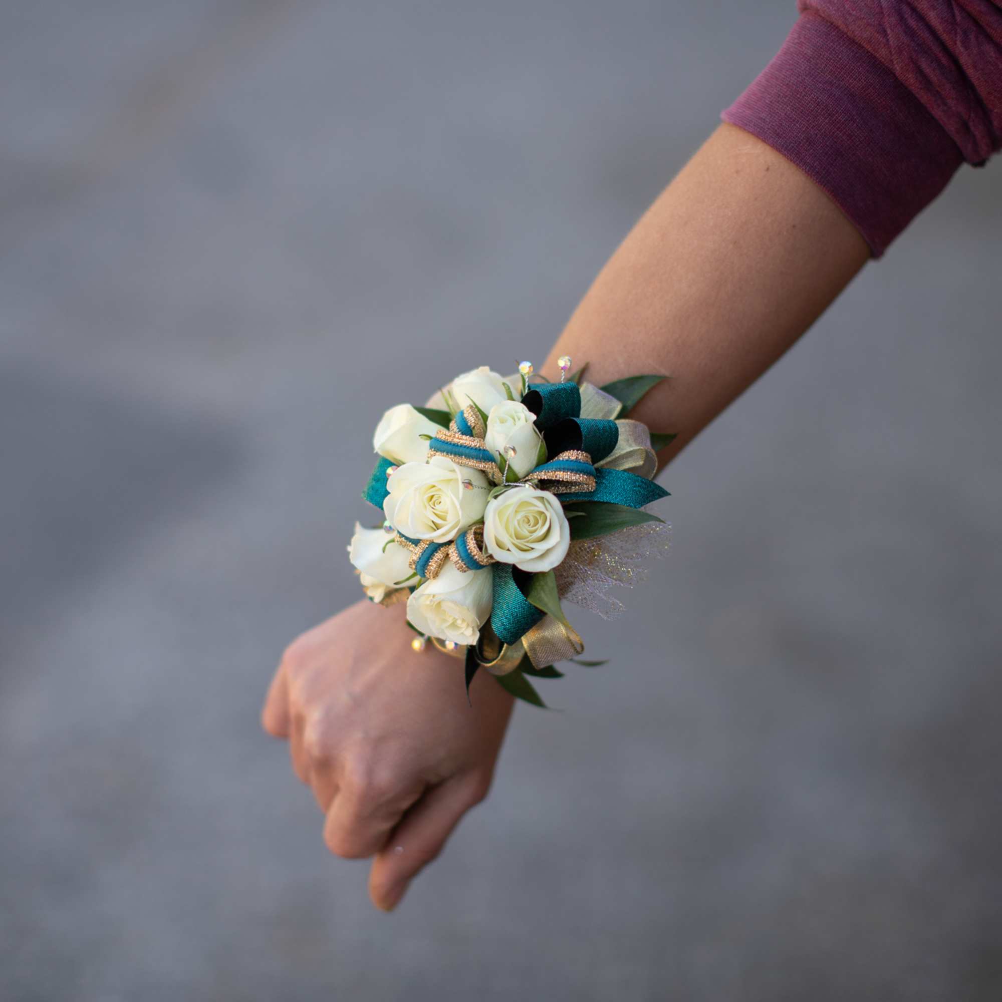 We create one of a kind flower jewelry for prom. Please let