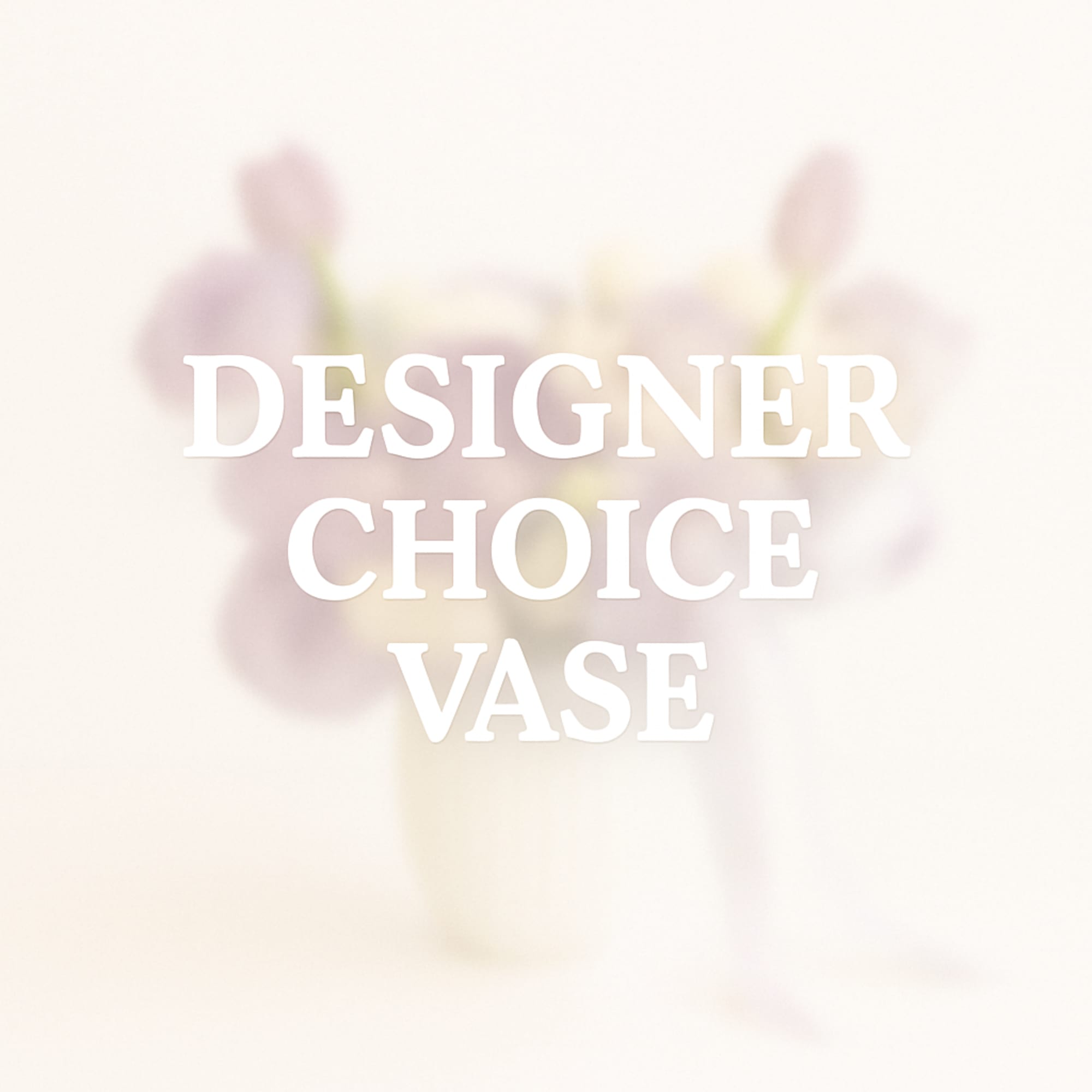 Our Designer&rsquo;s Choice Vase offers a one-of-a-kind floral arrangement, expertly crafted by