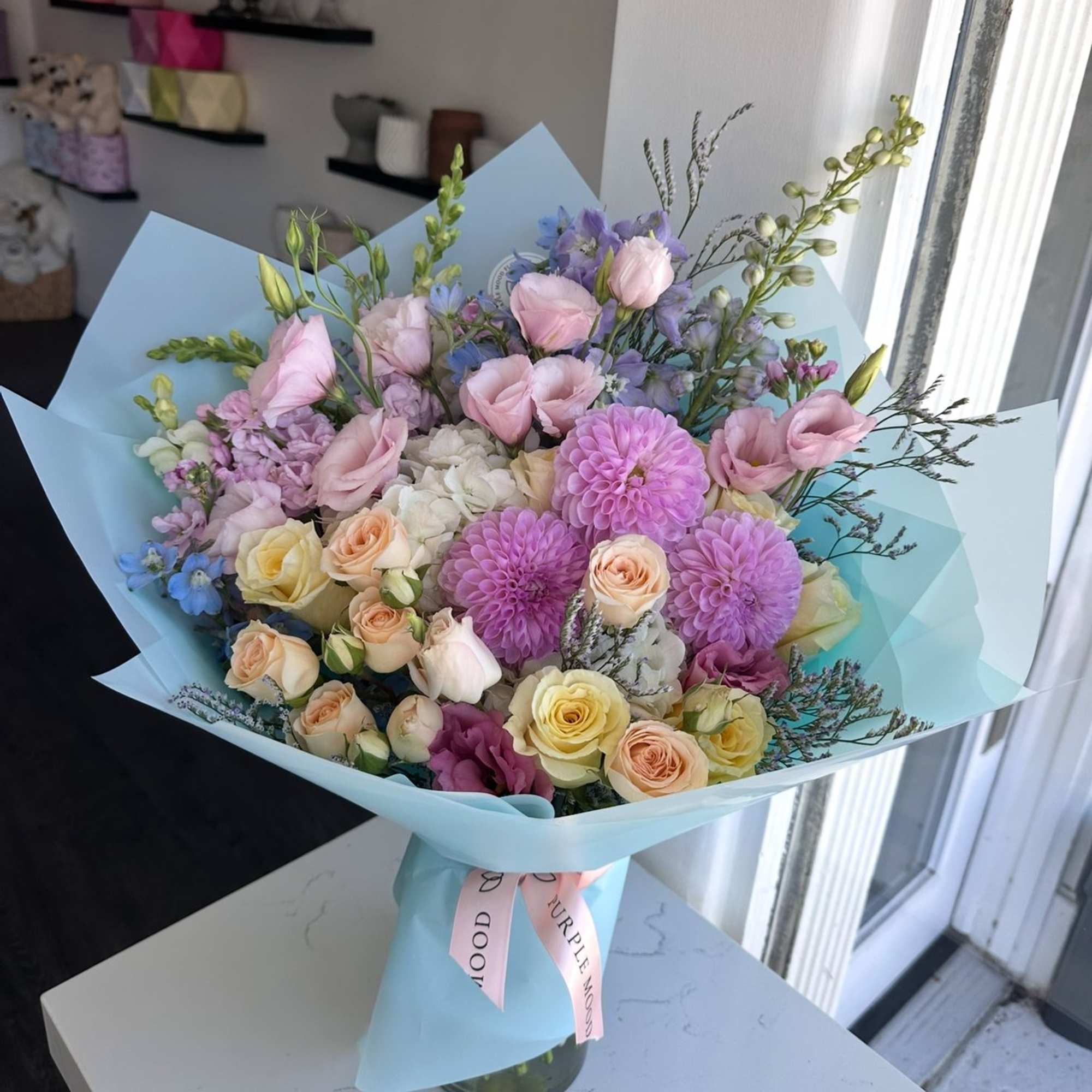 Designer will create a special bouquet for your recipient. Feel free to