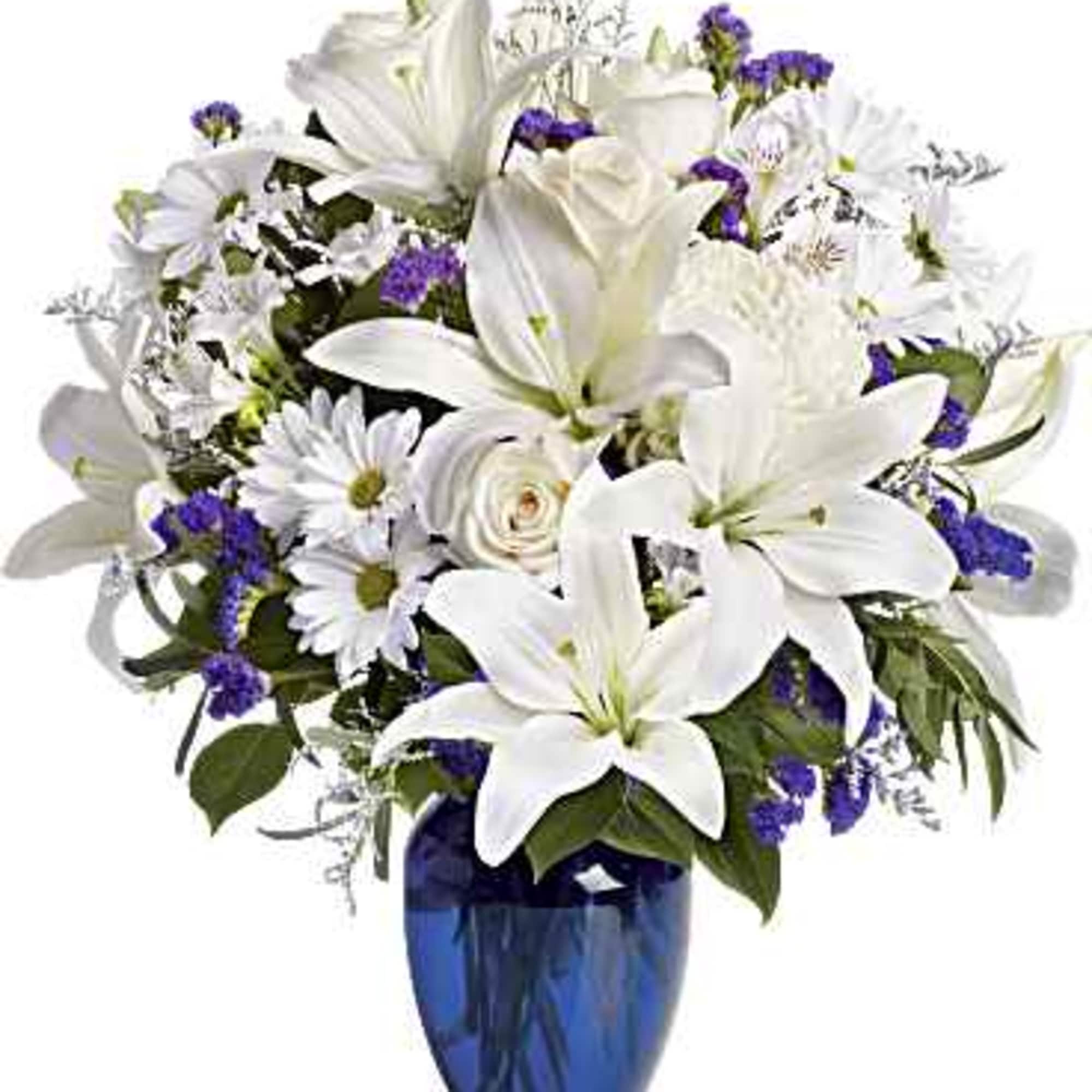 Brighten the home with the peace and beauty of a bright blue