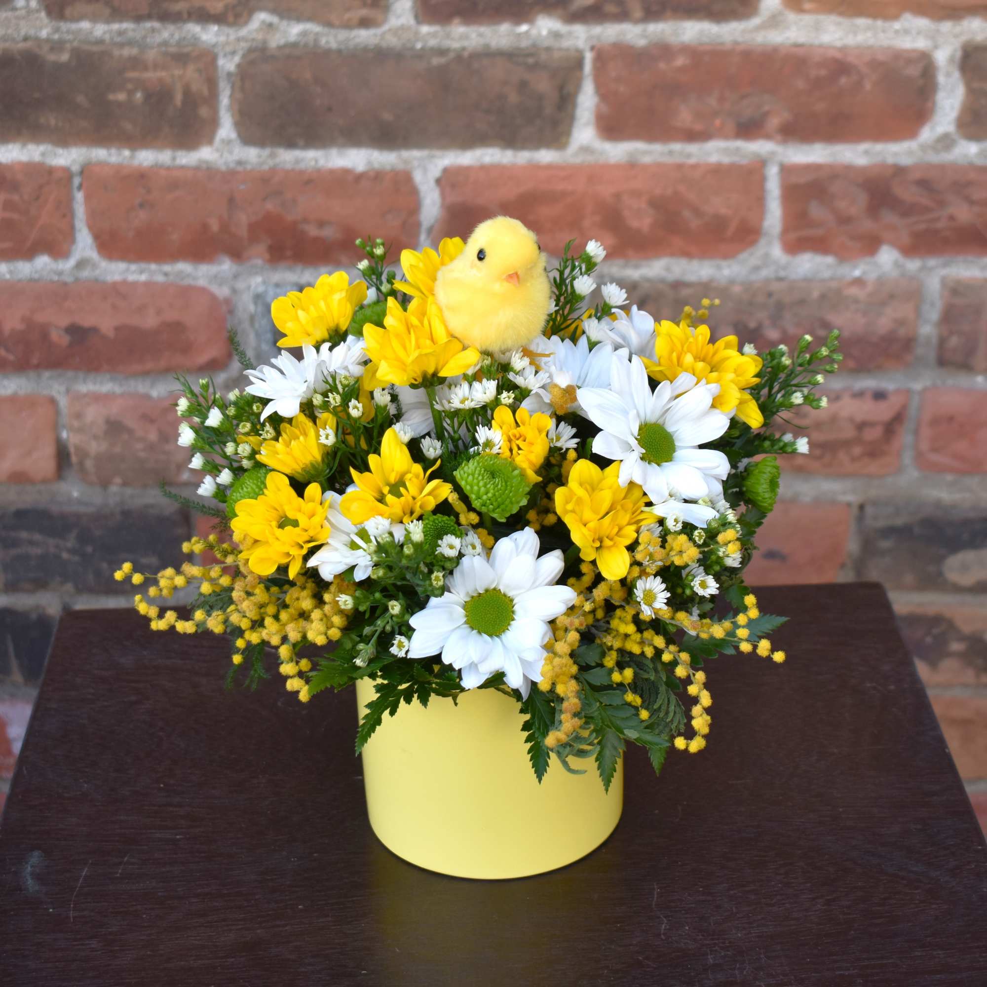 This cute little chick bouquet is perfect for celebrating a spring occasion!