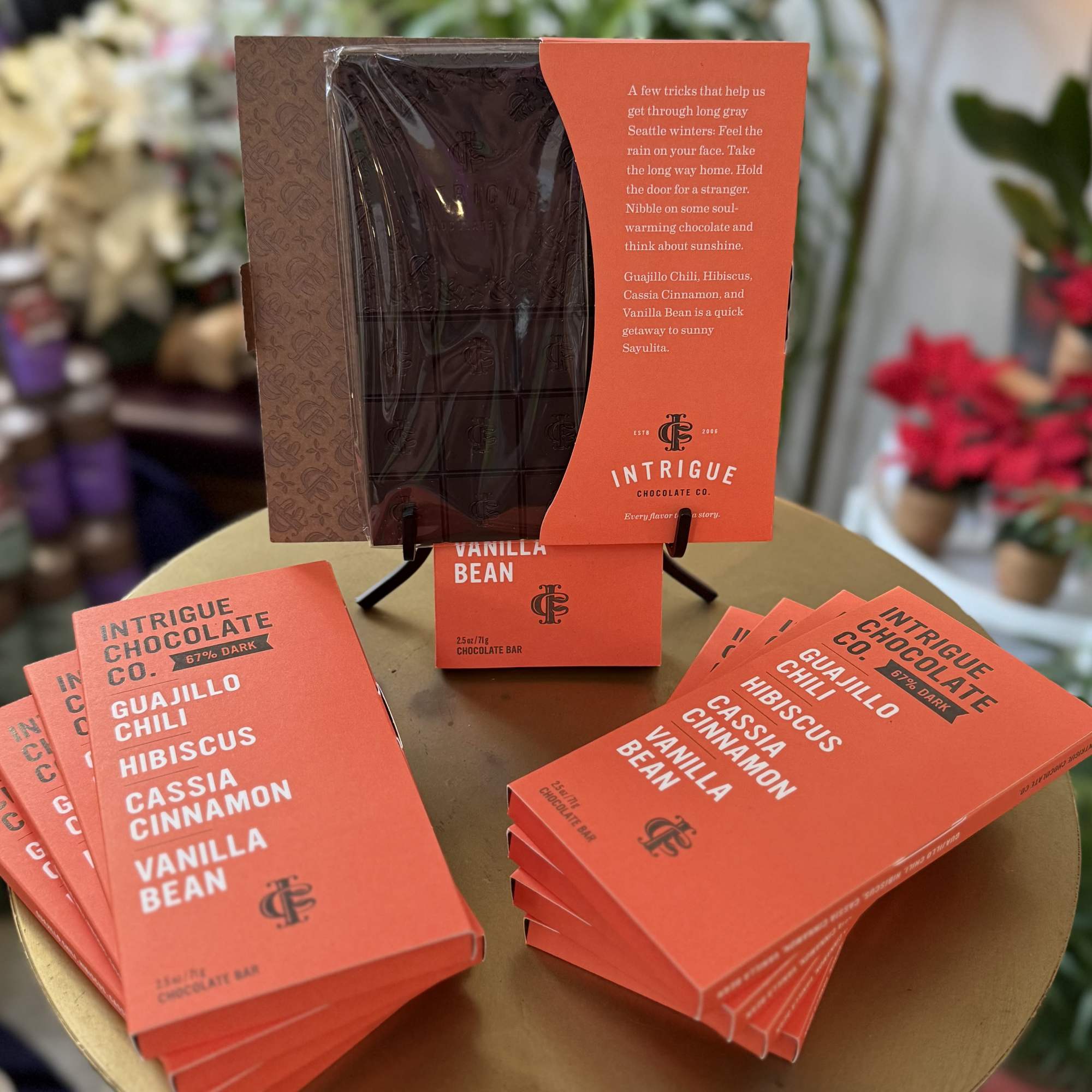 This creamy, sumptuous chocolate melts in your mouth, and takes your tastebuds