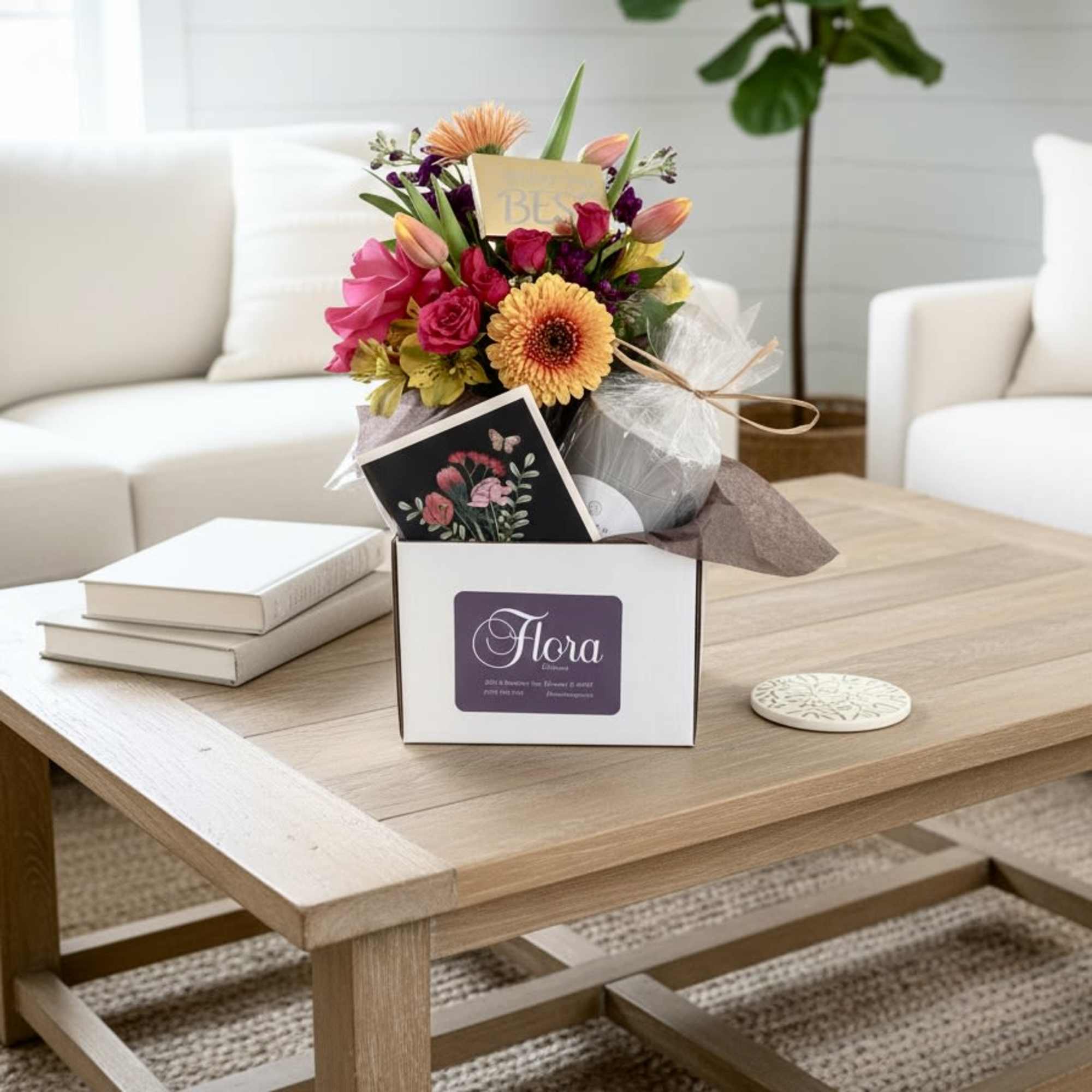 Treat your favorite person to our Flora Bundle Bundle. Our gift bundle