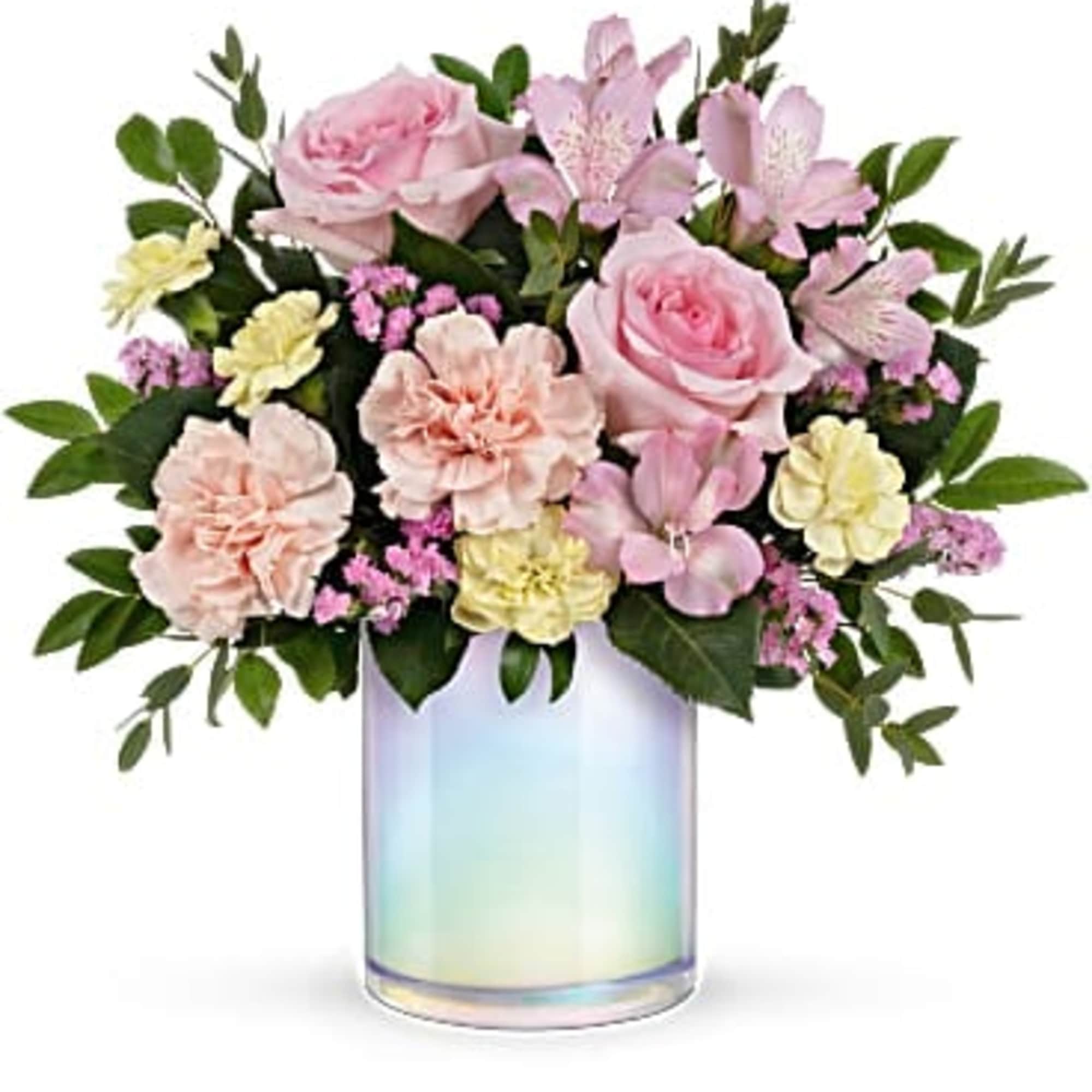 Capture the magic of spring with this wondrous rose bouquet, artfully arranged
