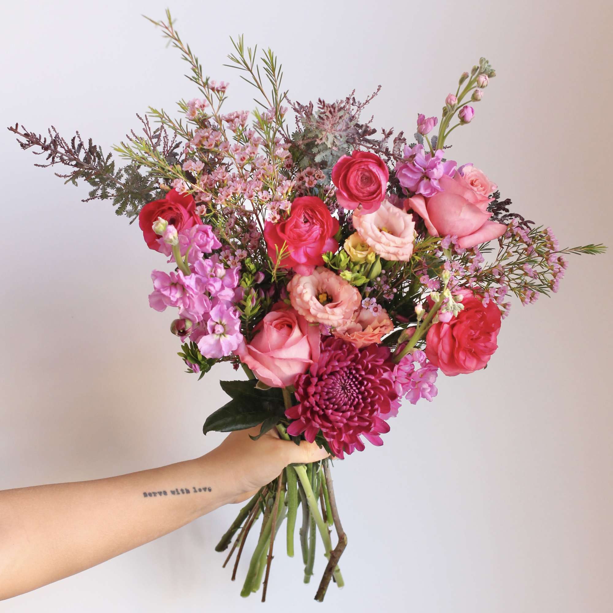 Unique and thoughtfully designed by our florists using an ever changing palette