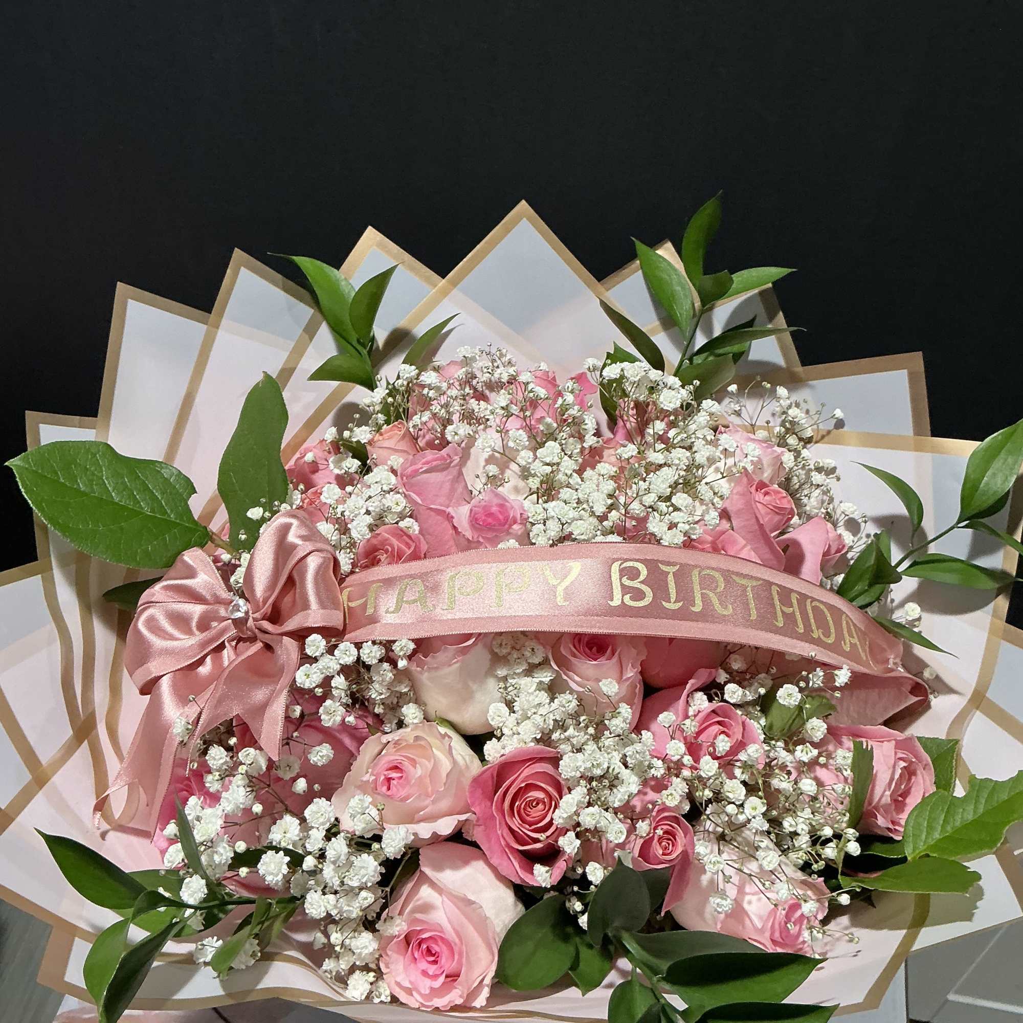 Pink roses symbolize gratitude admiration grace sweetness and joy its ideal gift