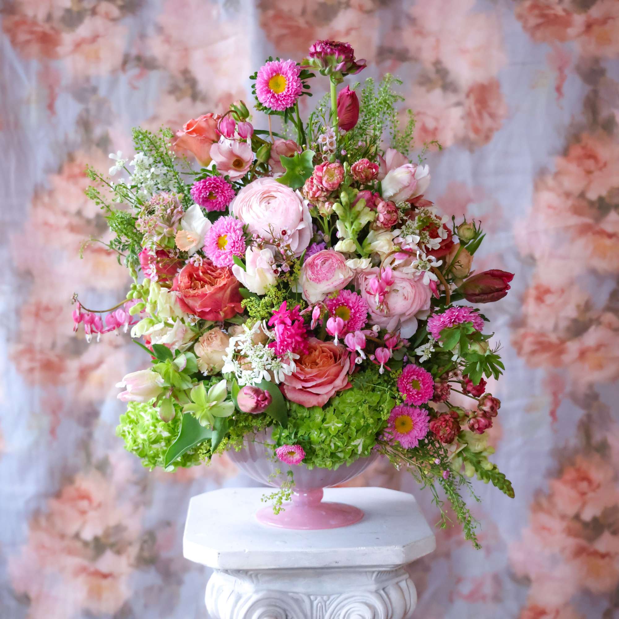 Shop our full collection on our fine art floral studio, direct website: